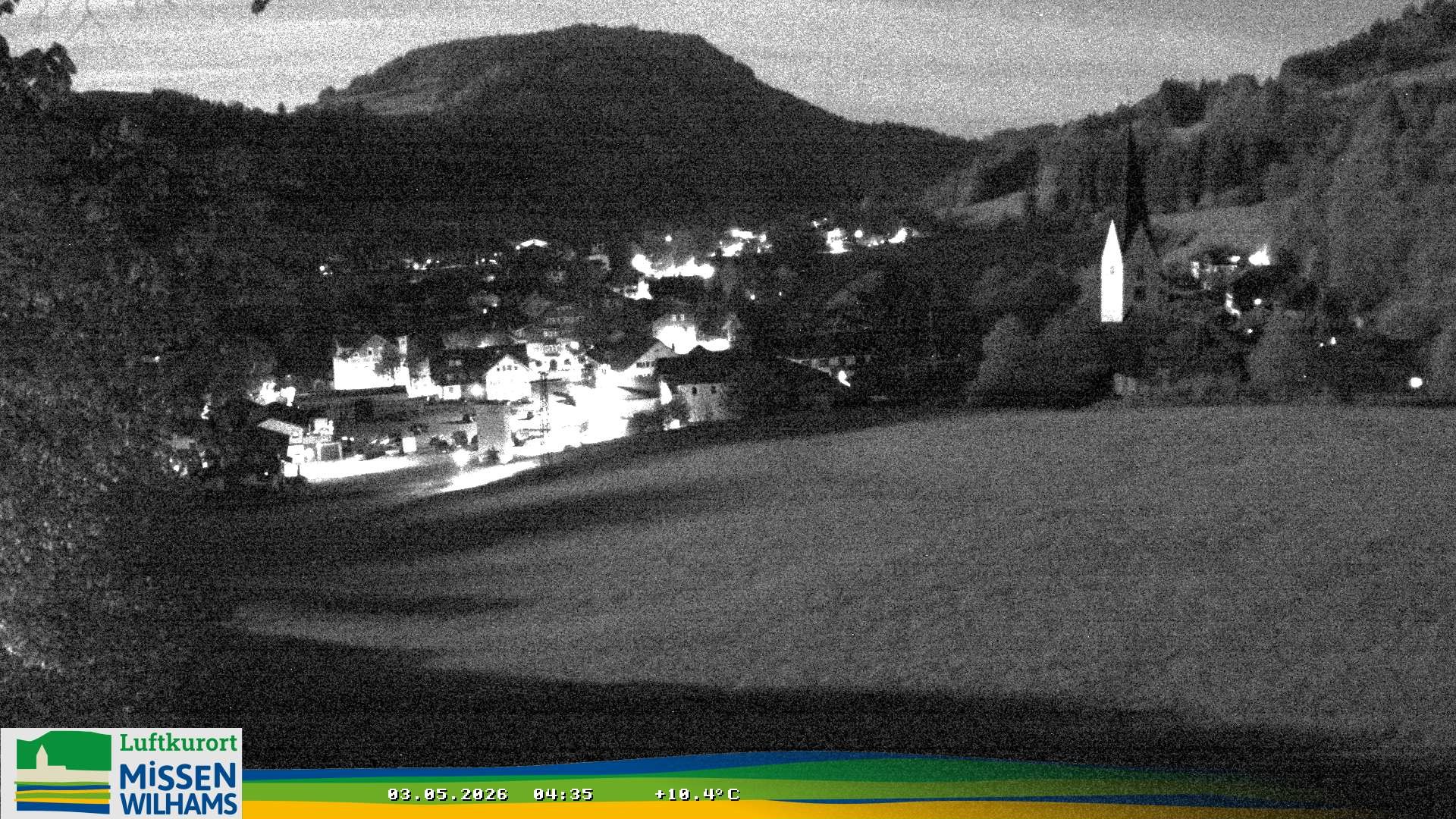 Archived image Webcam View Missen Village