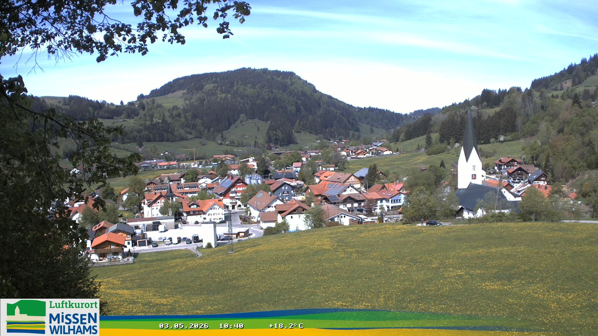 Archived image Webcam View Missen Village