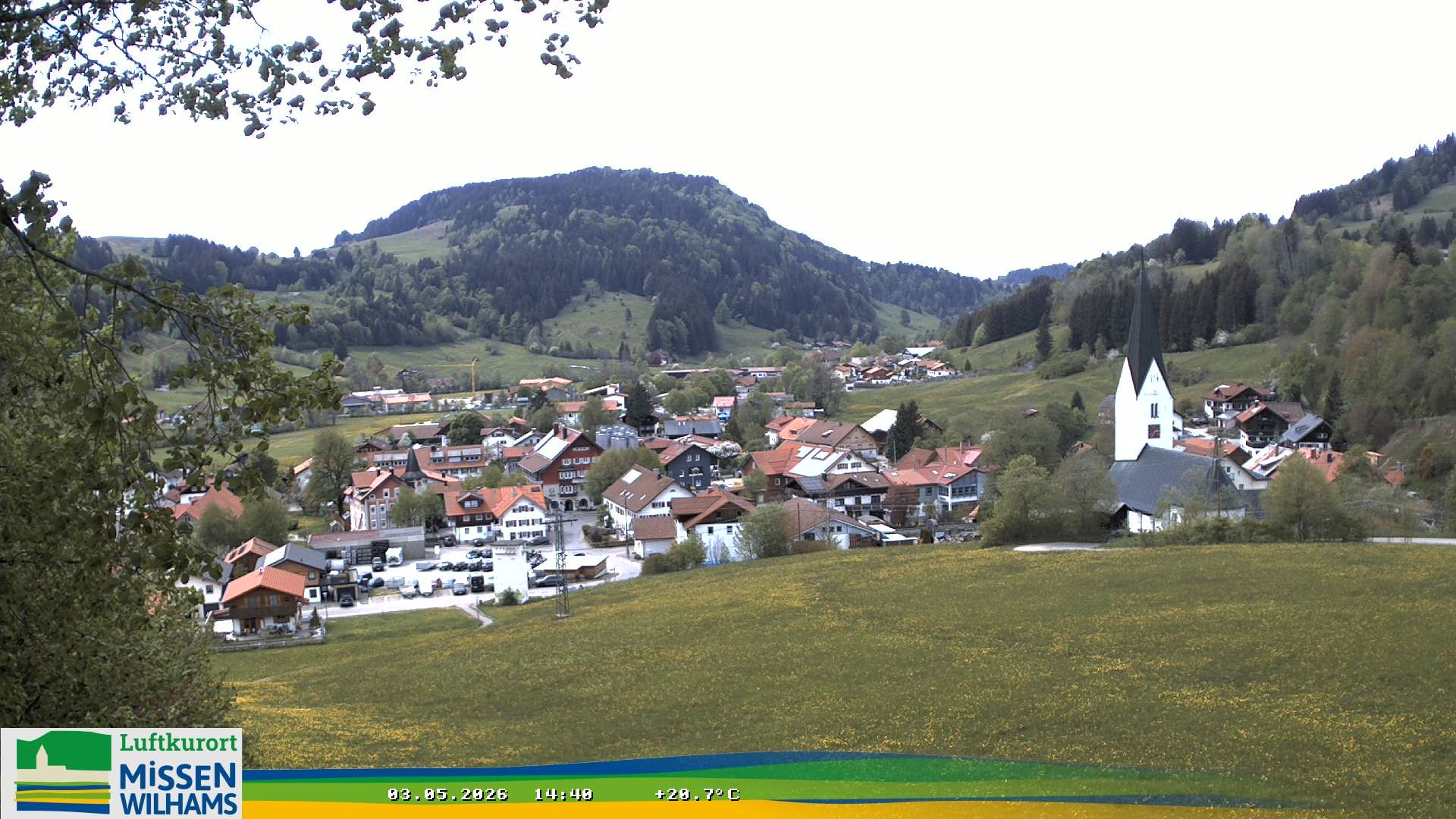 Archived image Webcam View Missen Village