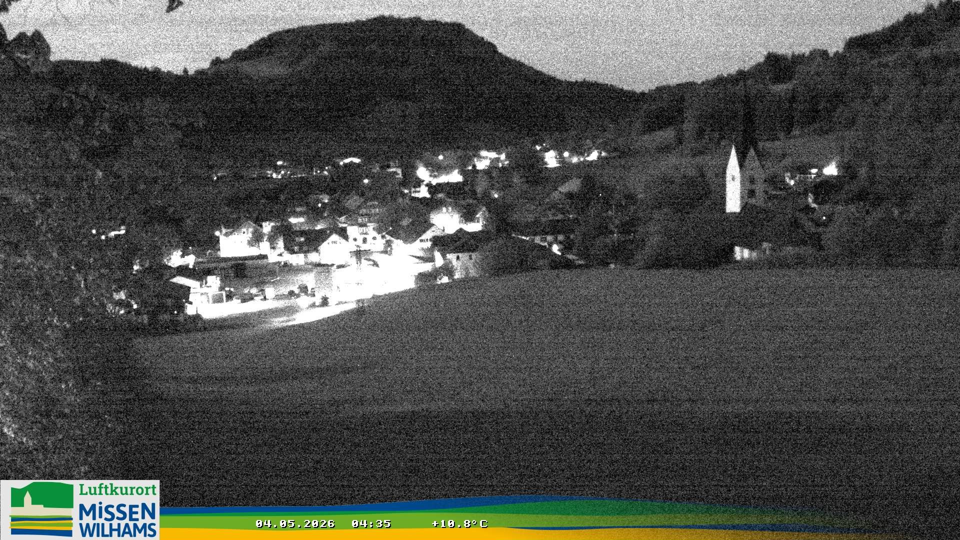 Archived image Webcam View Missen Village
