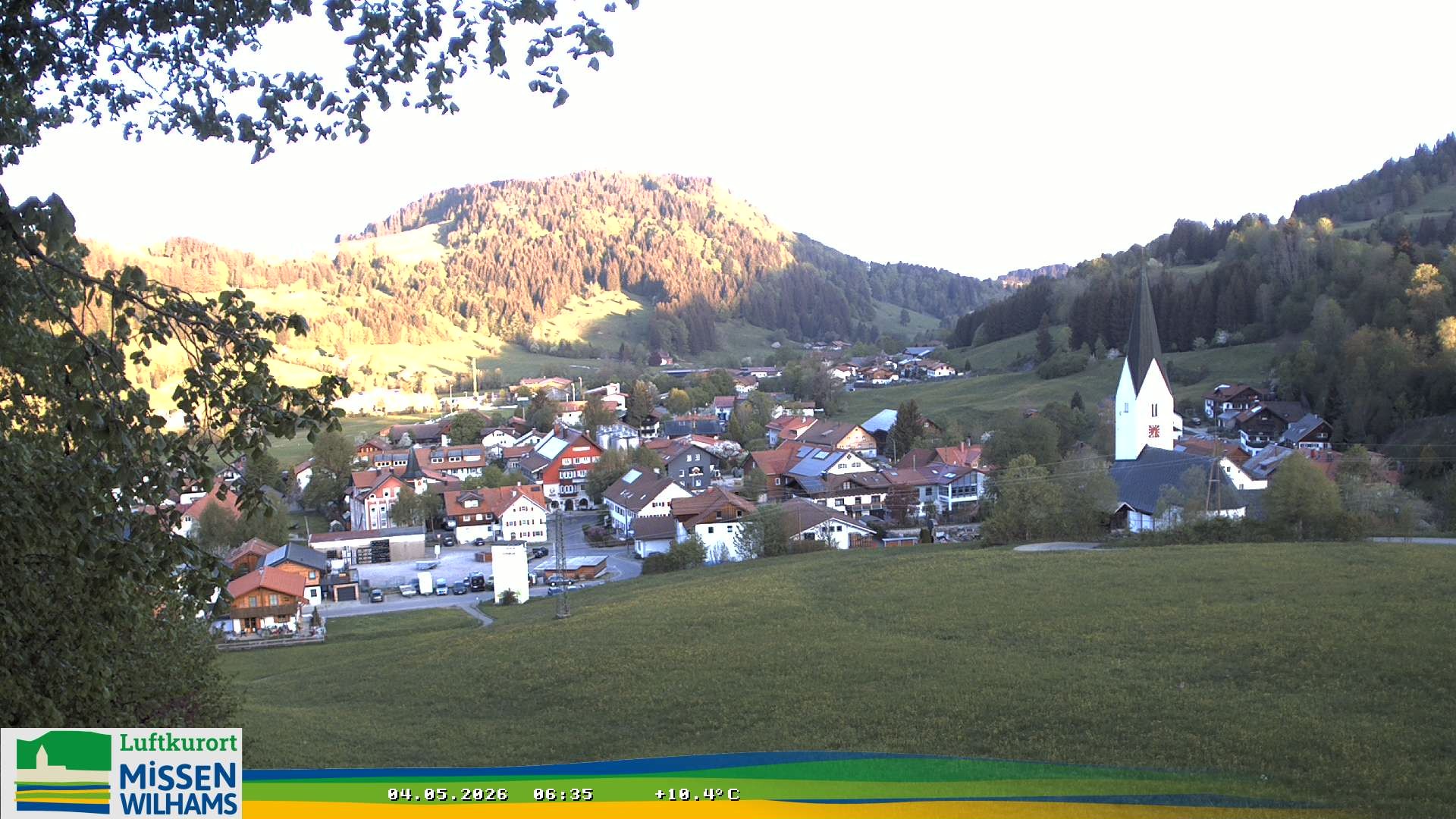 Archived image Webcam View Missen Village