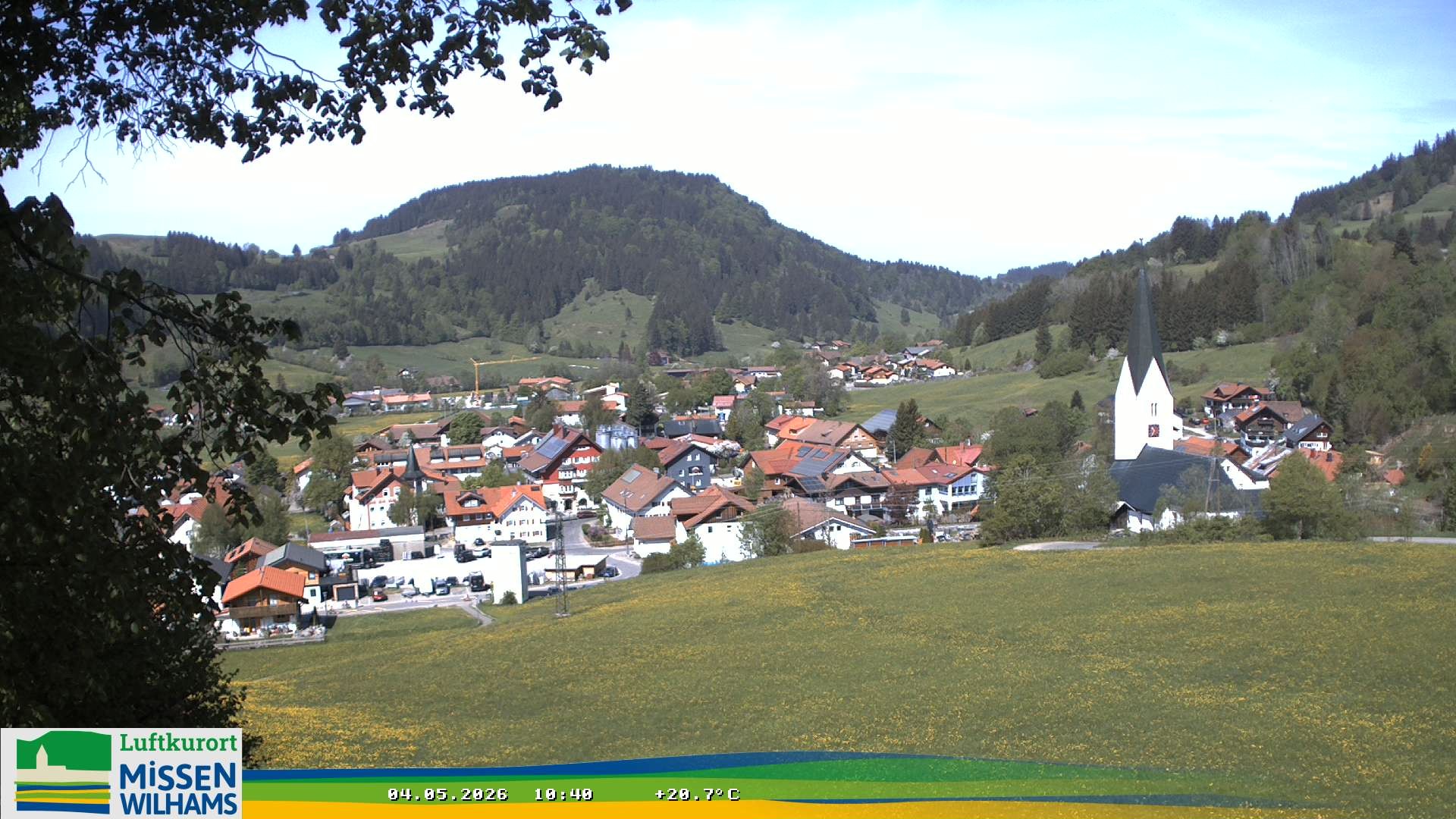 Archived image Webcam View Missen Village