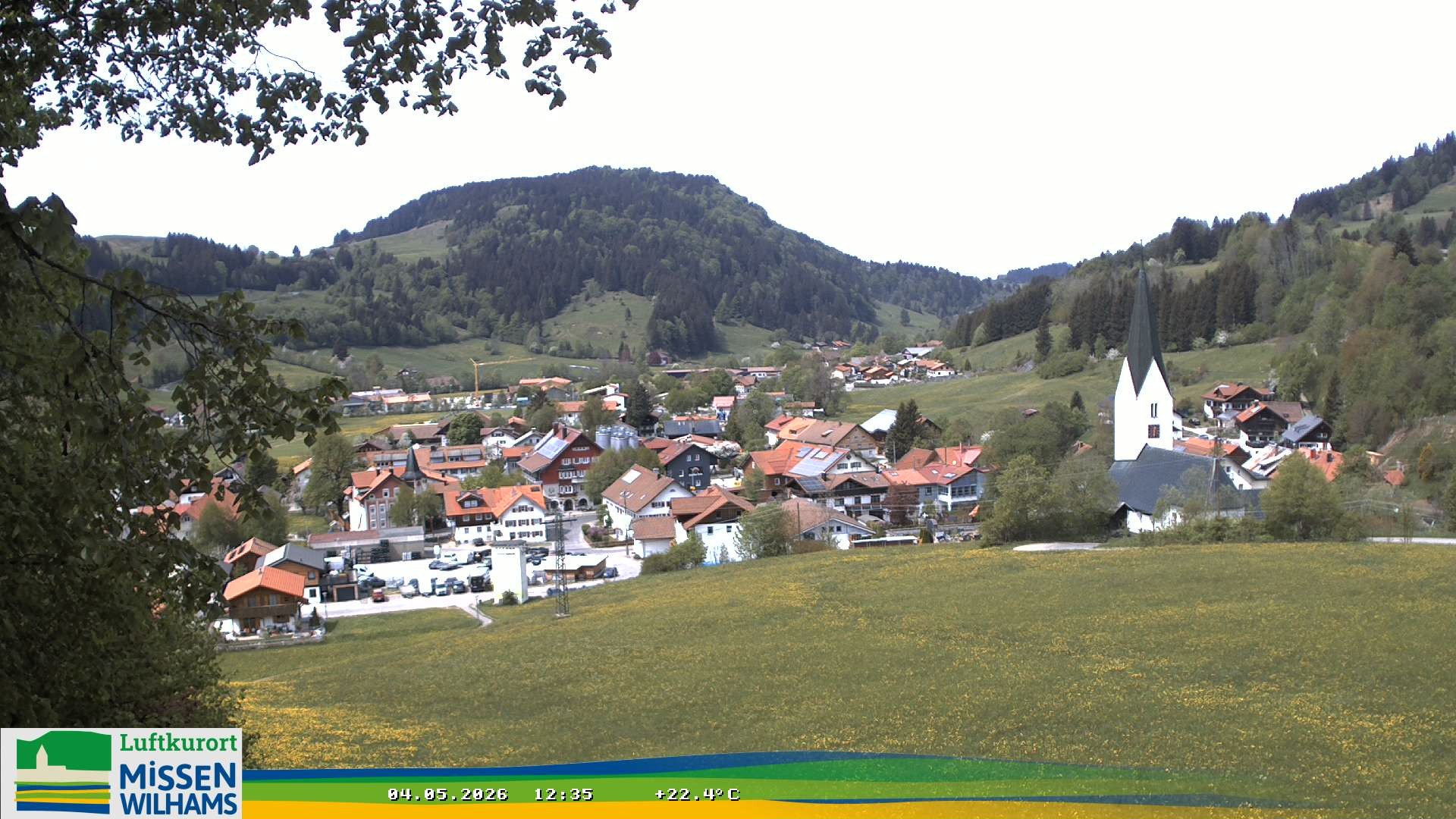 Archived image Webcam View Missen Village