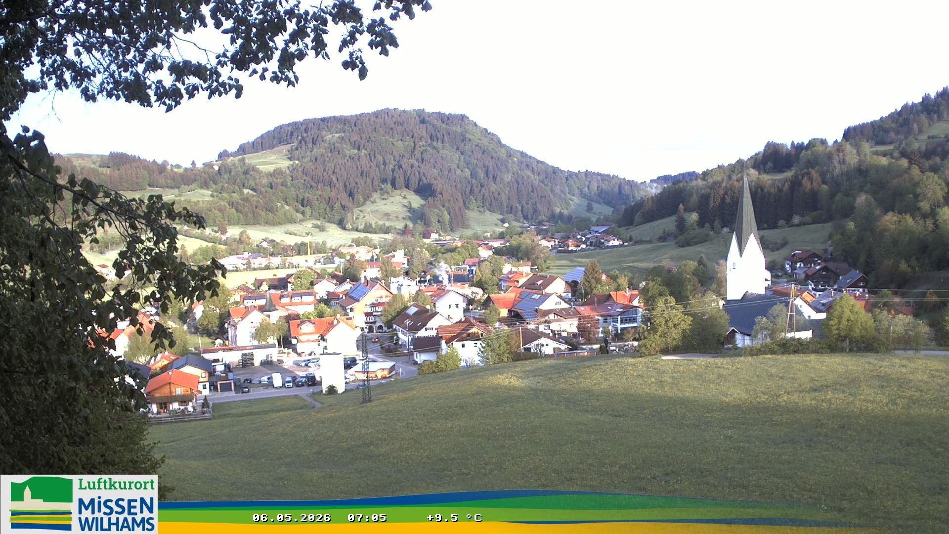 Archived image Webcam View Missen Village