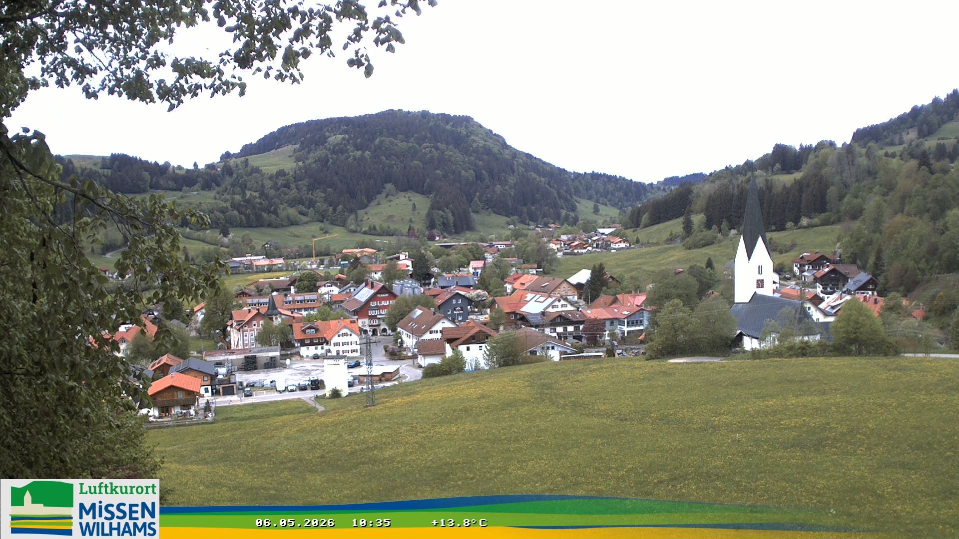Archived image Webcam View Missen Village