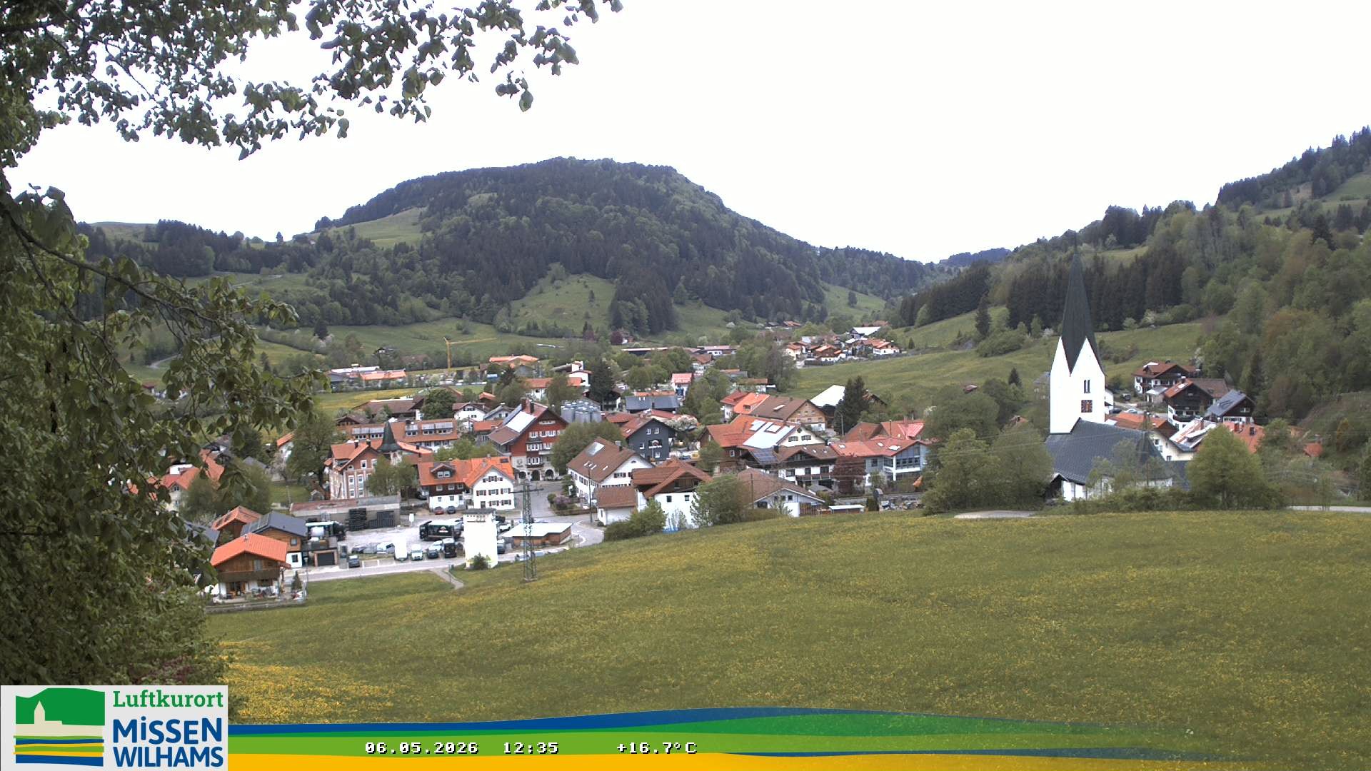 Archived image Webcam View Missen Village