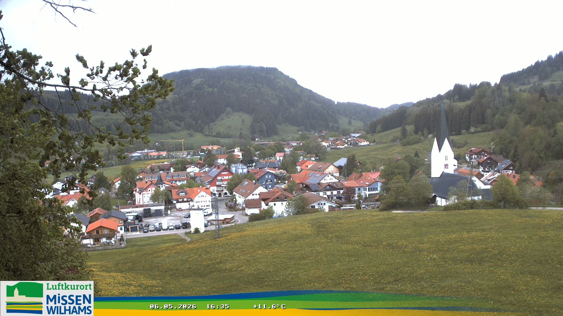 Archived image Webcam View Missen Village