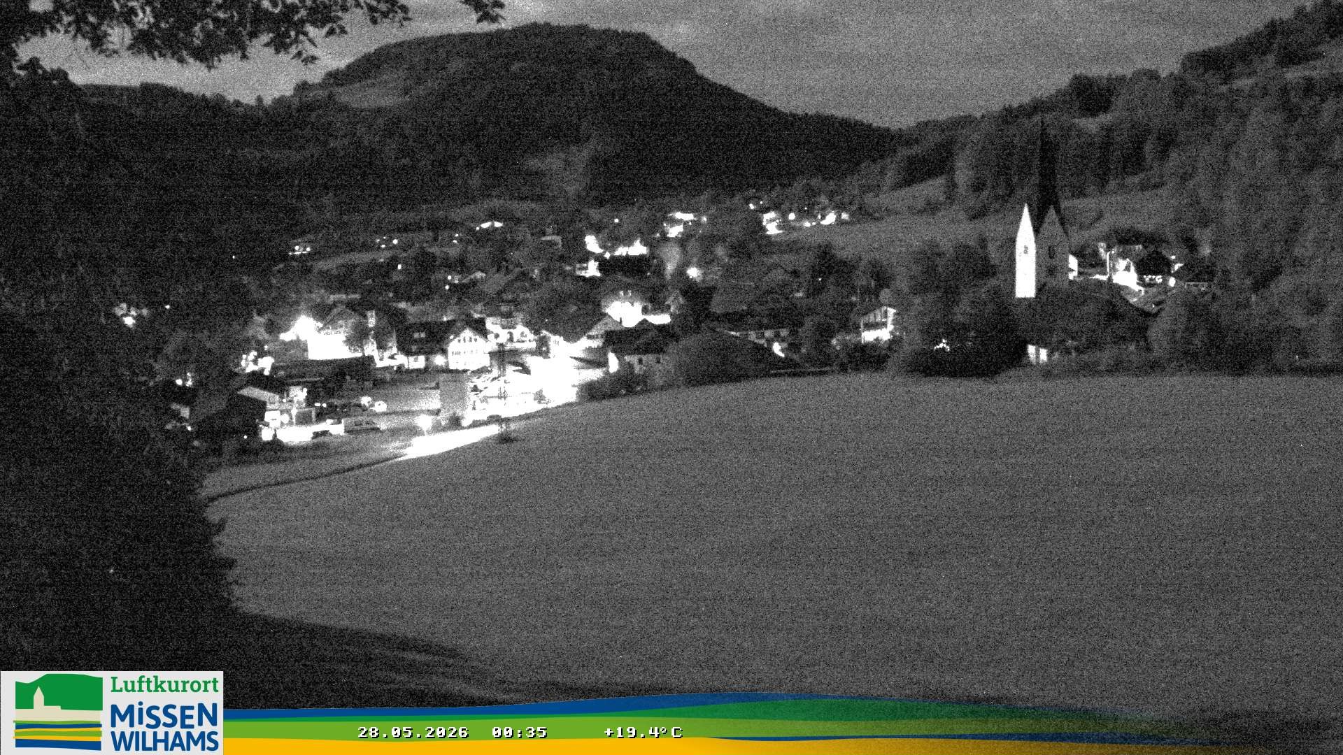 Archived image Webcam View Missen Village