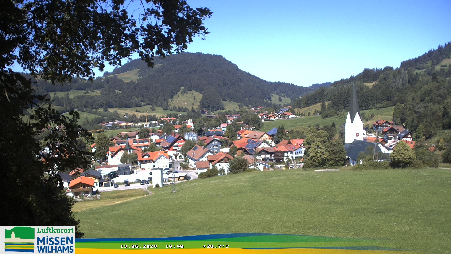 Archived image Webcam View Missen Village