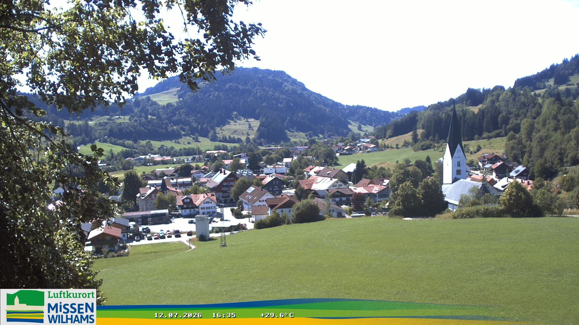 Archived image Webcam View Missen Village