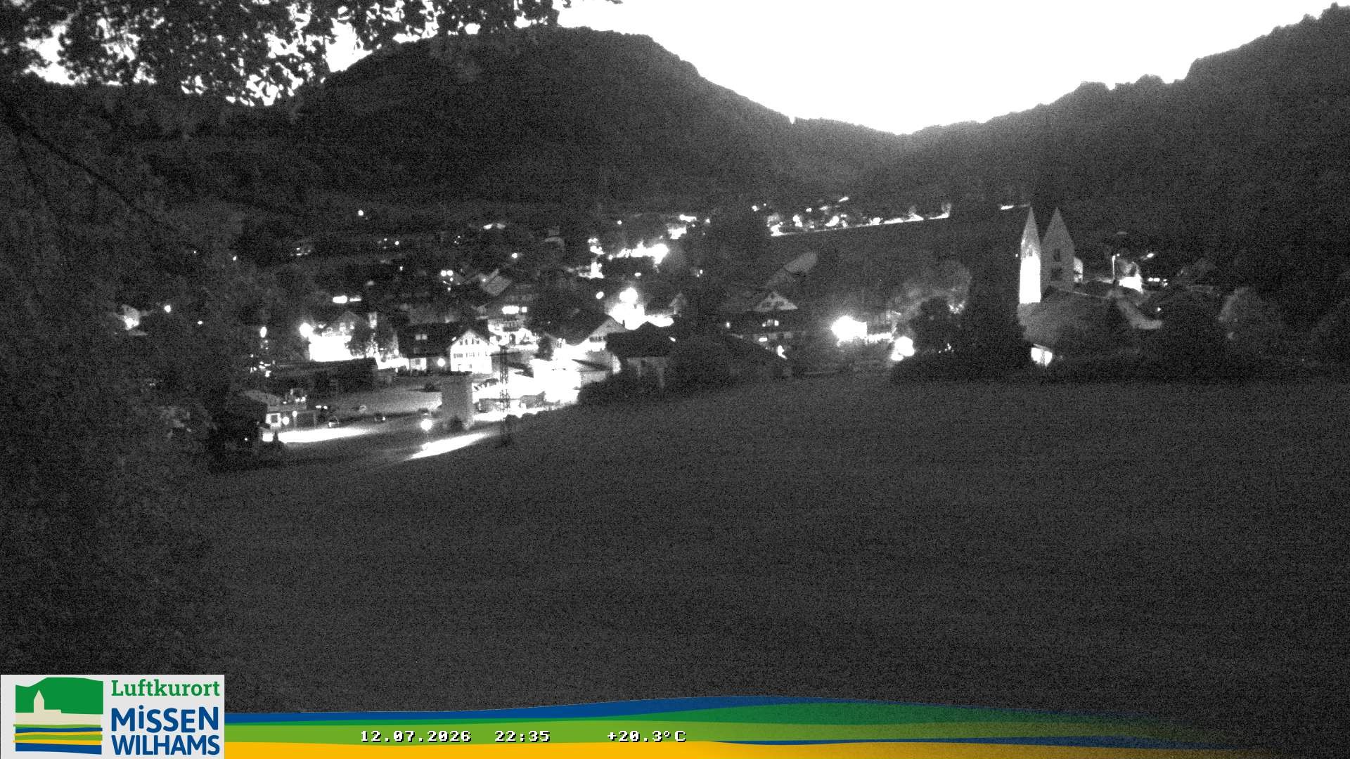 Archived image Webcam View Missen Village