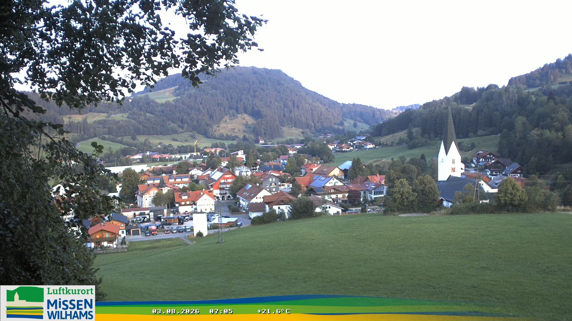 Archived image Webcam View Missen Village