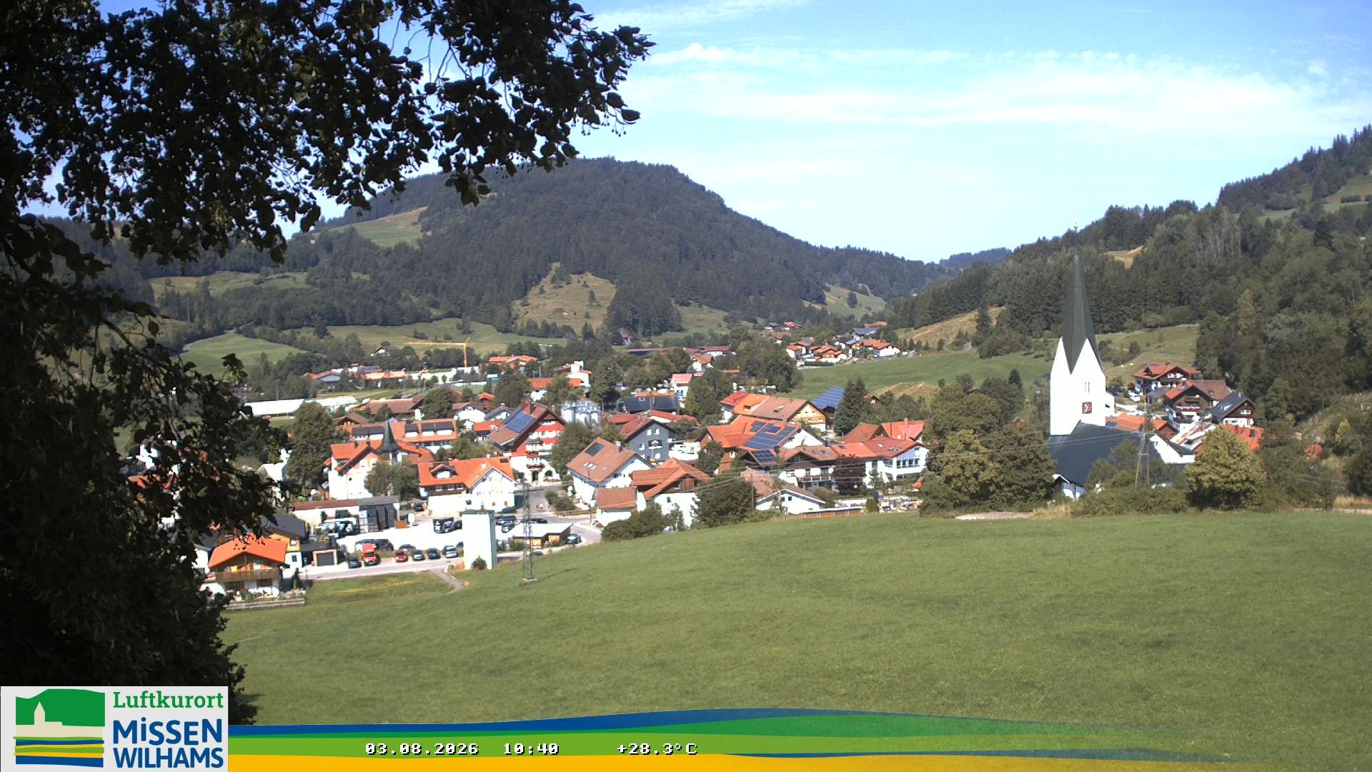 Archived image Webcam View Missen Village