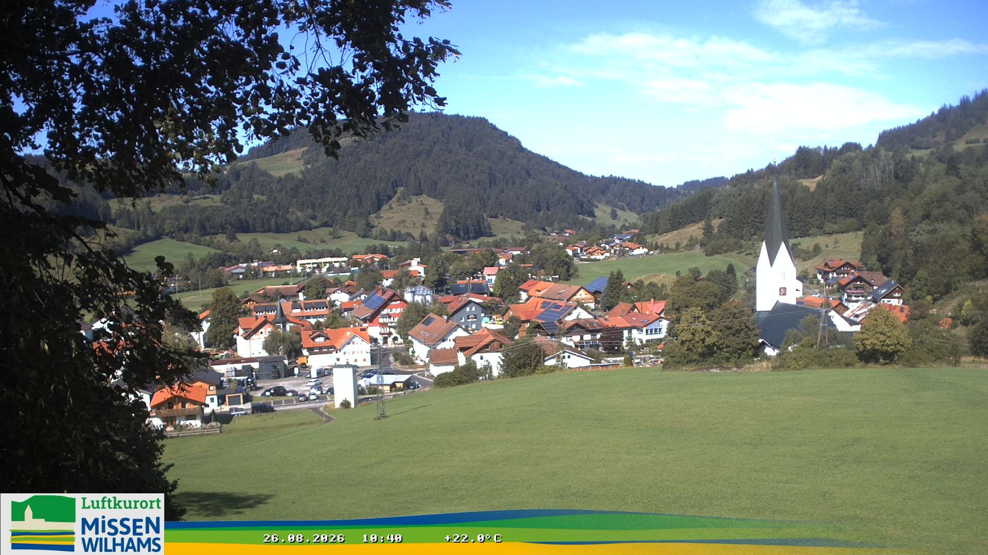 Archived image Webcam View Missen Village
