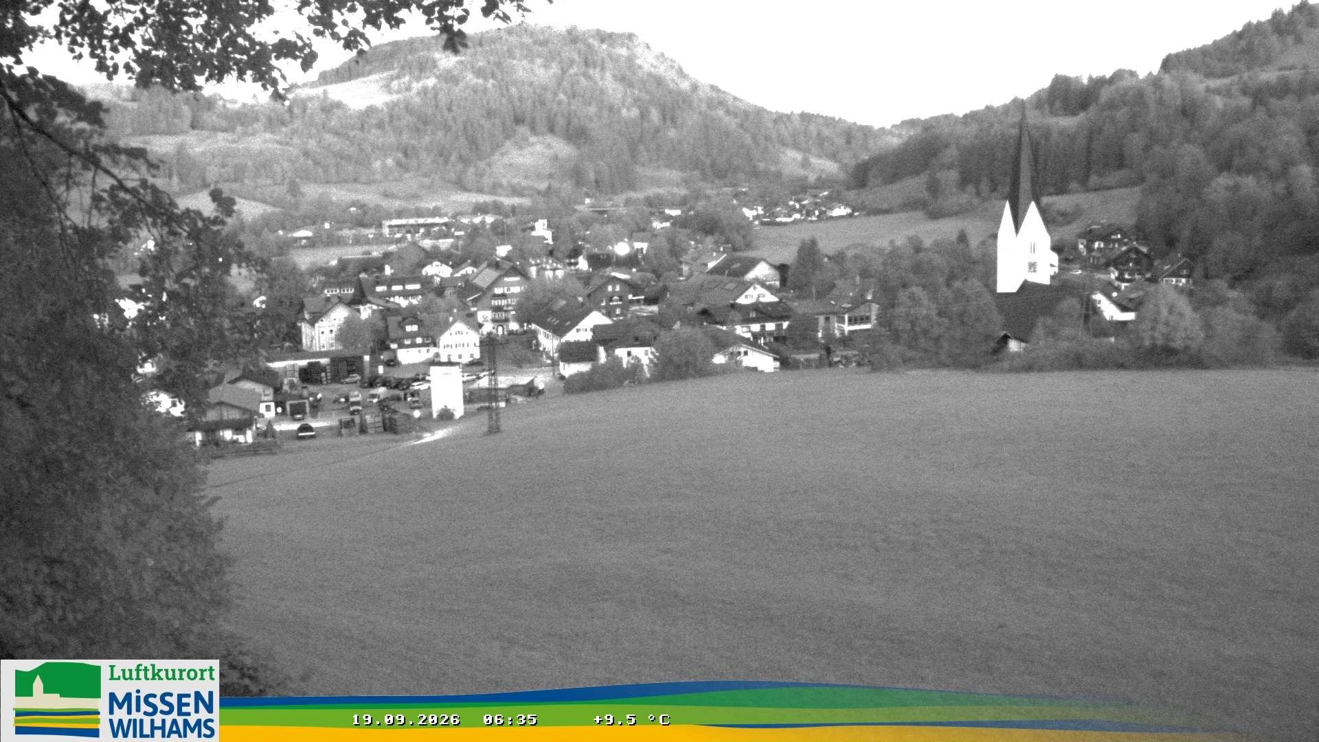 Archived image Webcam View Missen Village