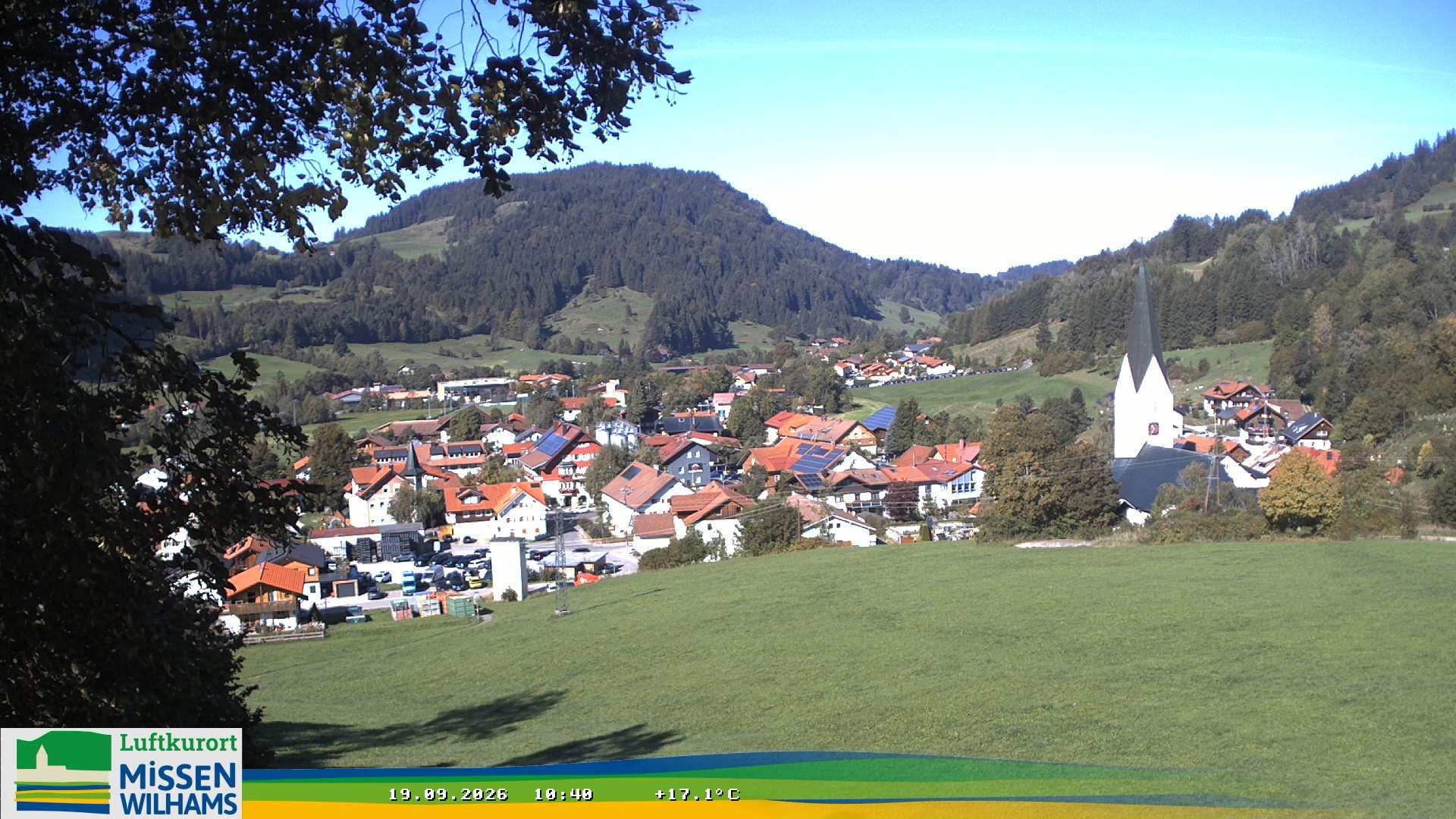 Archived image Webcam View Missen Village