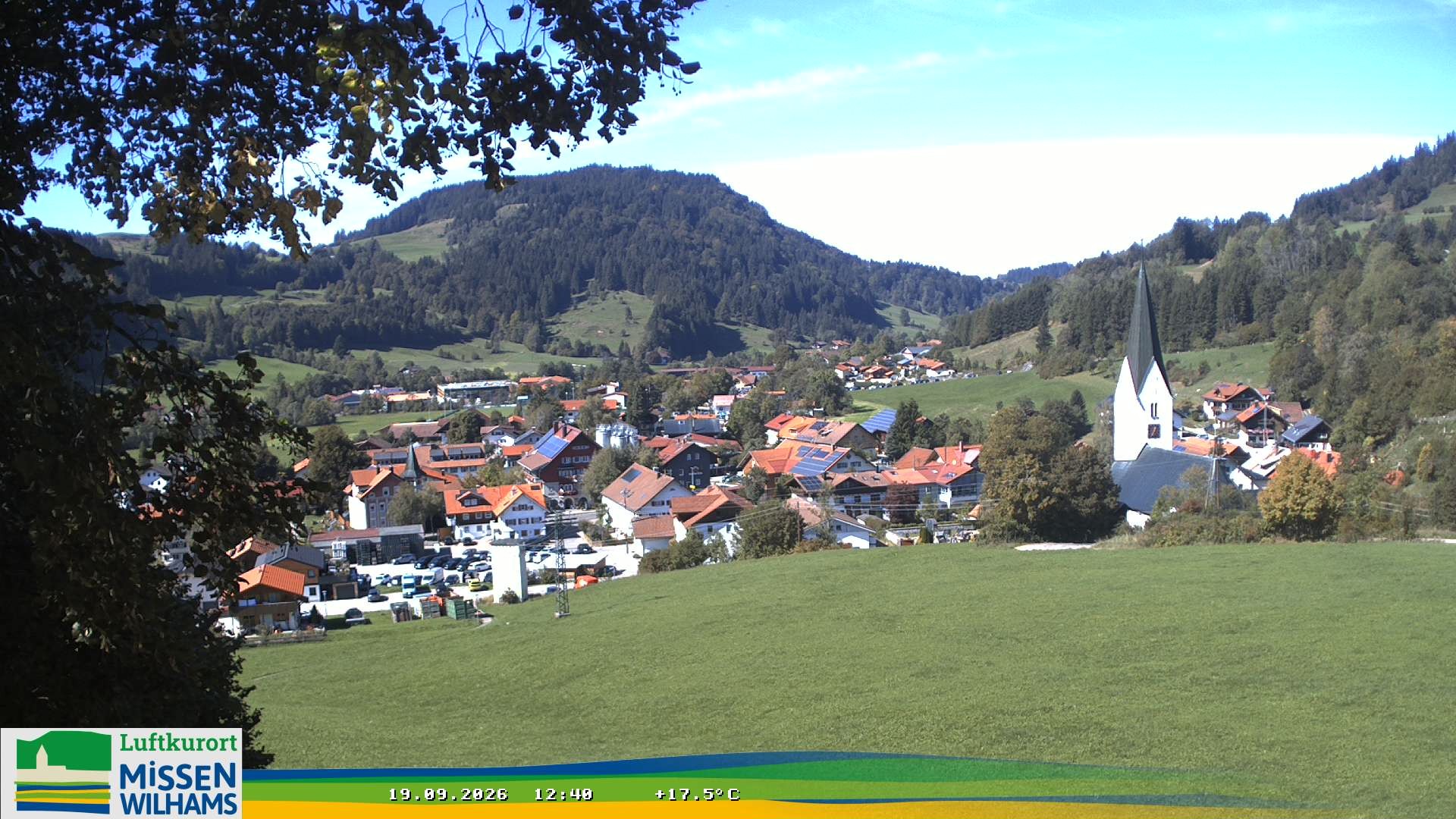 Archived image Webcam View Missen Village
