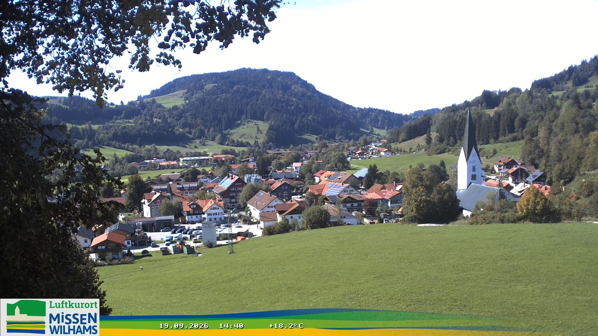 Archived image Webcam View Missen Village
