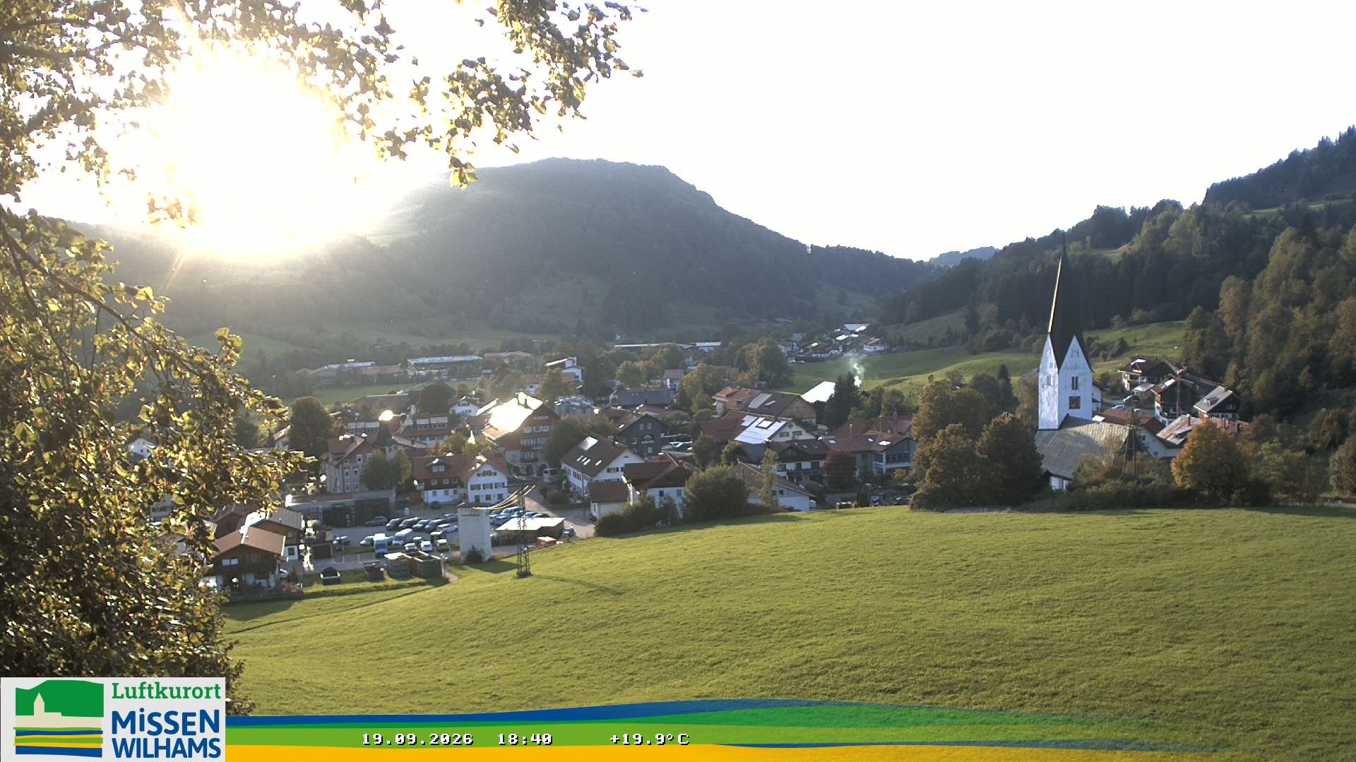 Archived image Webcam View Missen Village