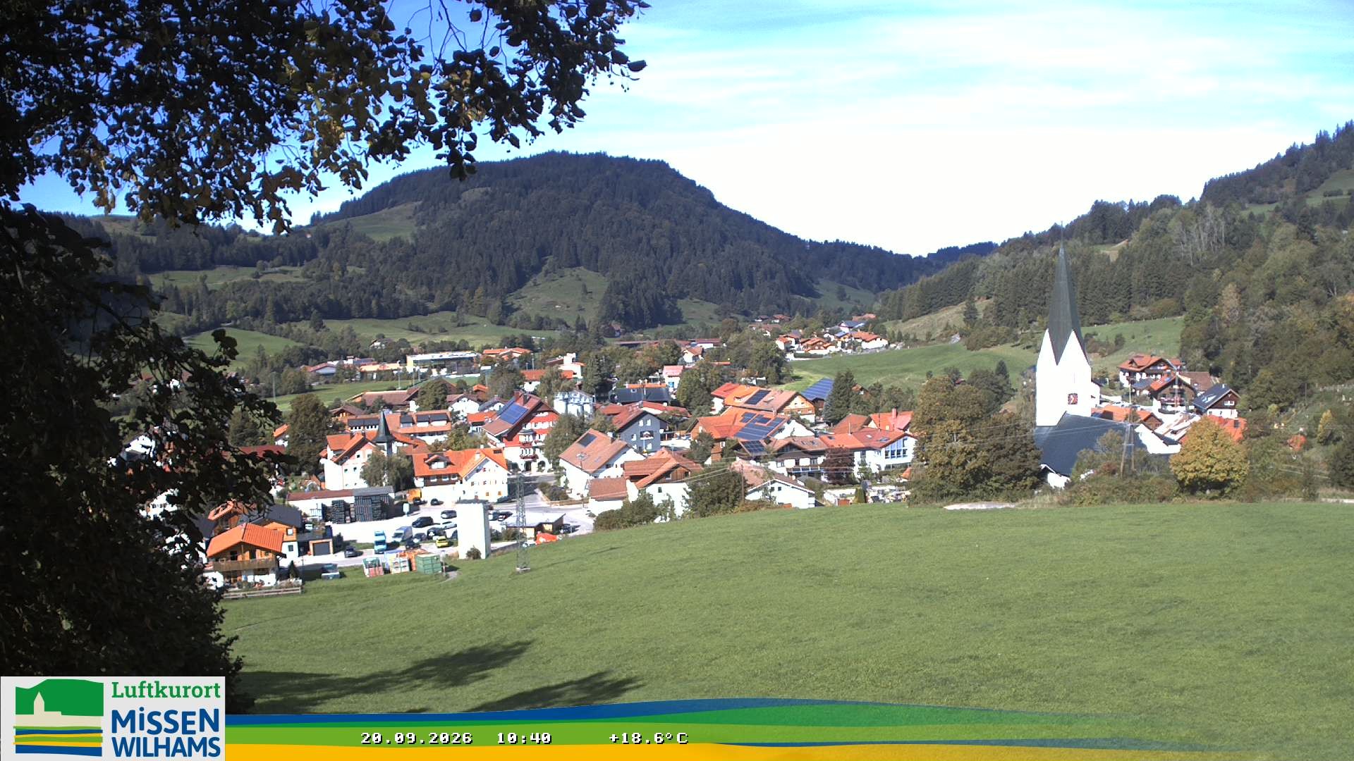 Archived image Webcam View Missen Village