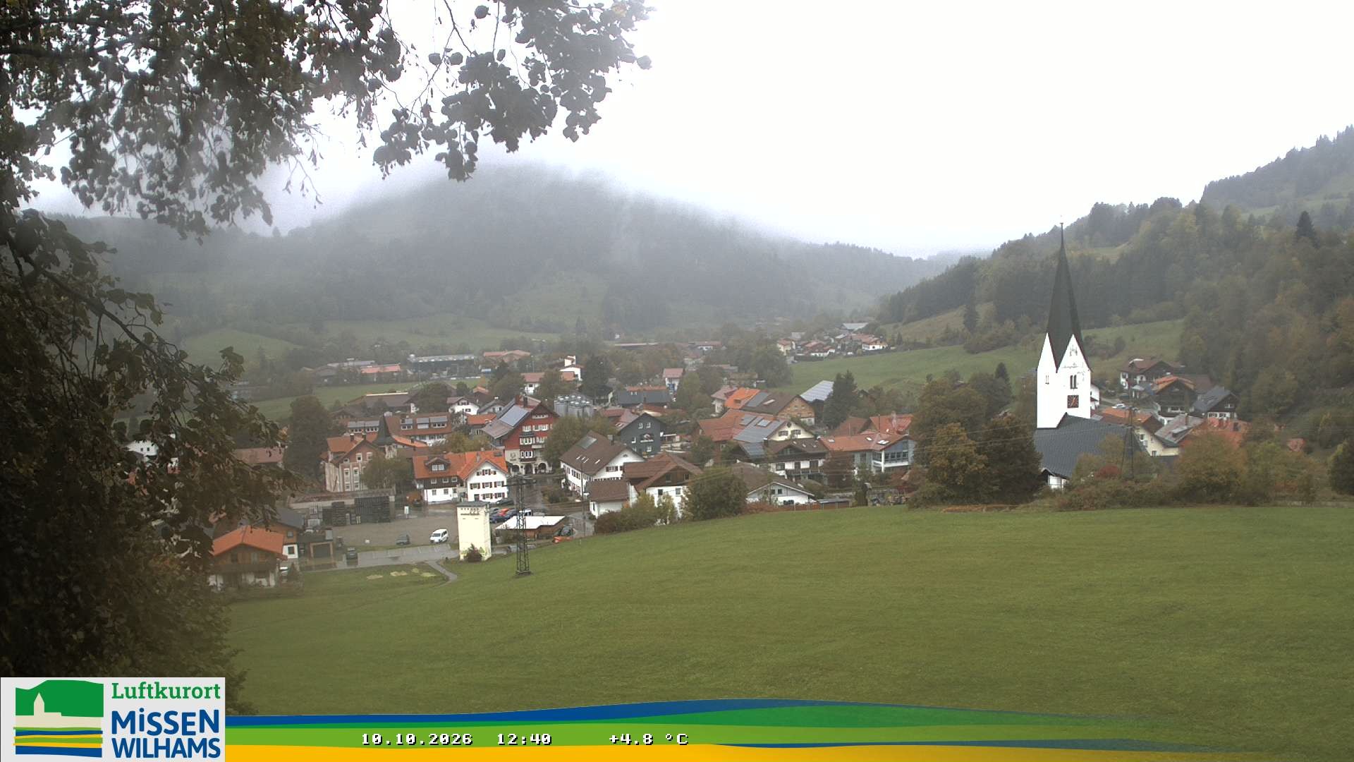 Archived image Webcam View Missen Village