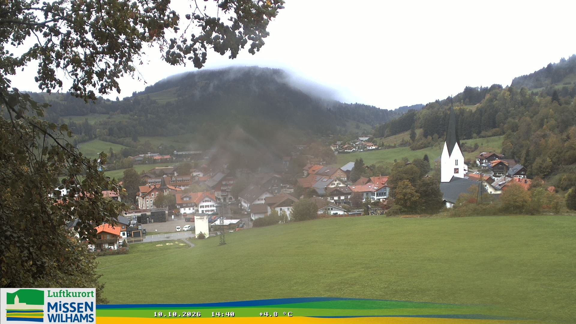 Archived image Webcam View Missen Village