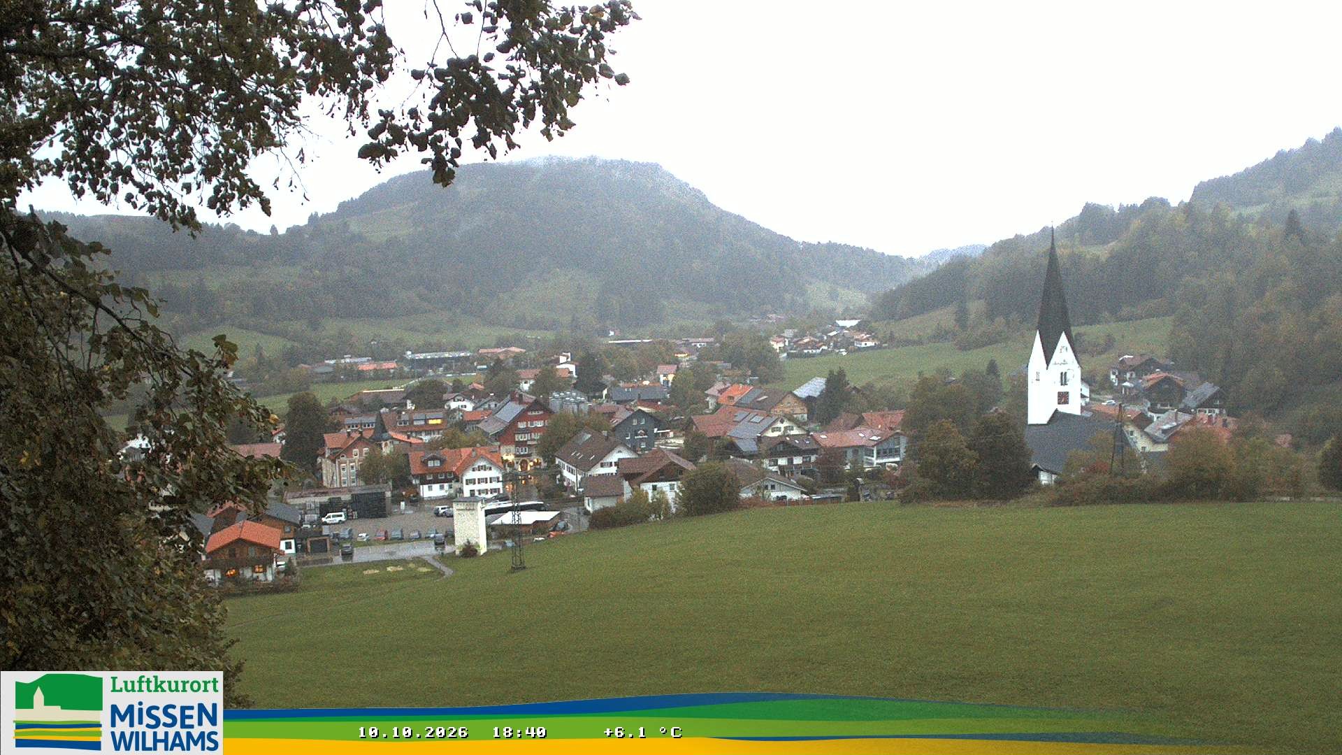 Archived image Webcam View Missen Village