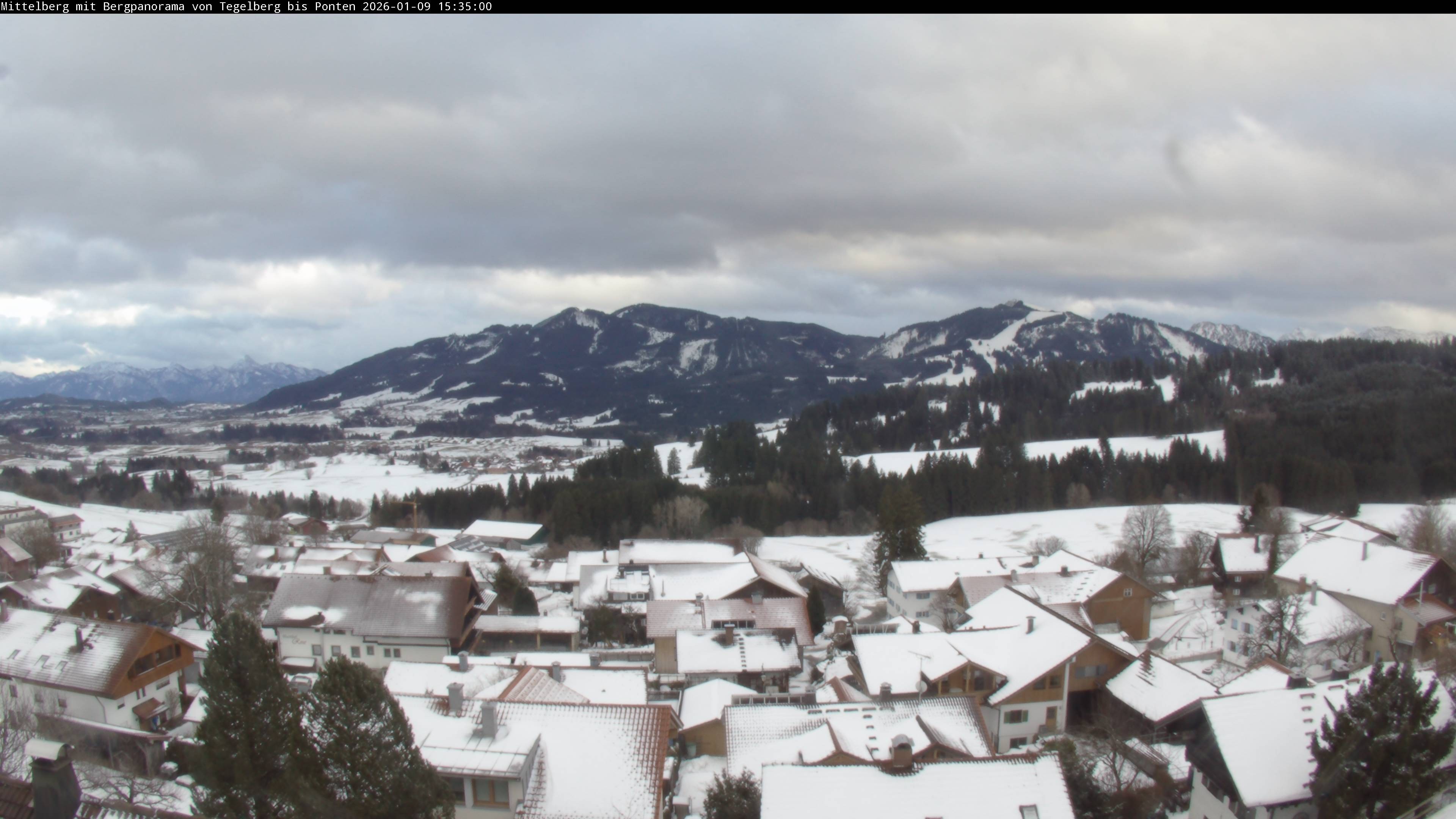 Archiv Foto Webcam Mittelberg: Blick Tegelberg
