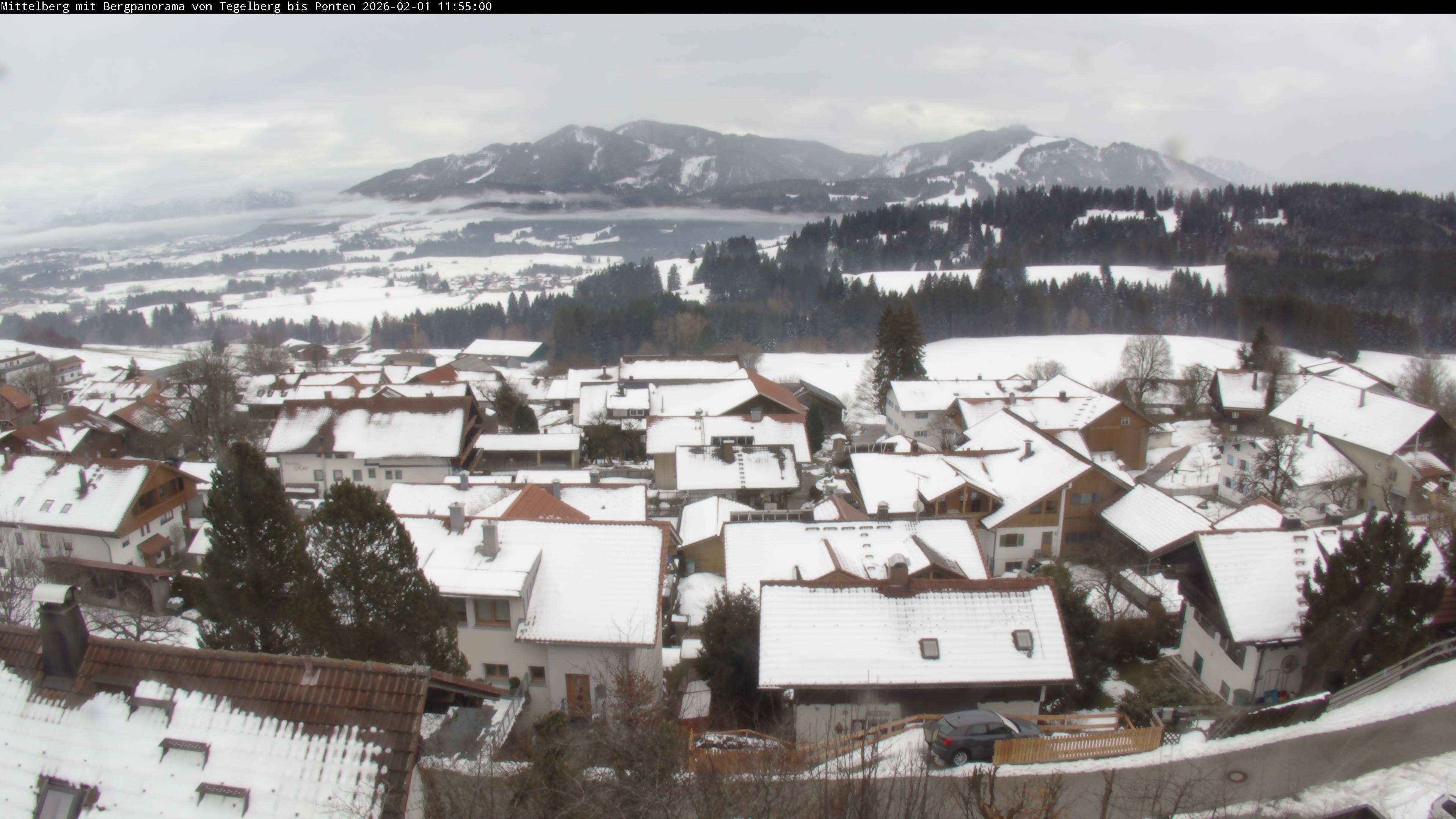 Archiv Foto Webcam Mittelberg: Blick Tegelberg
