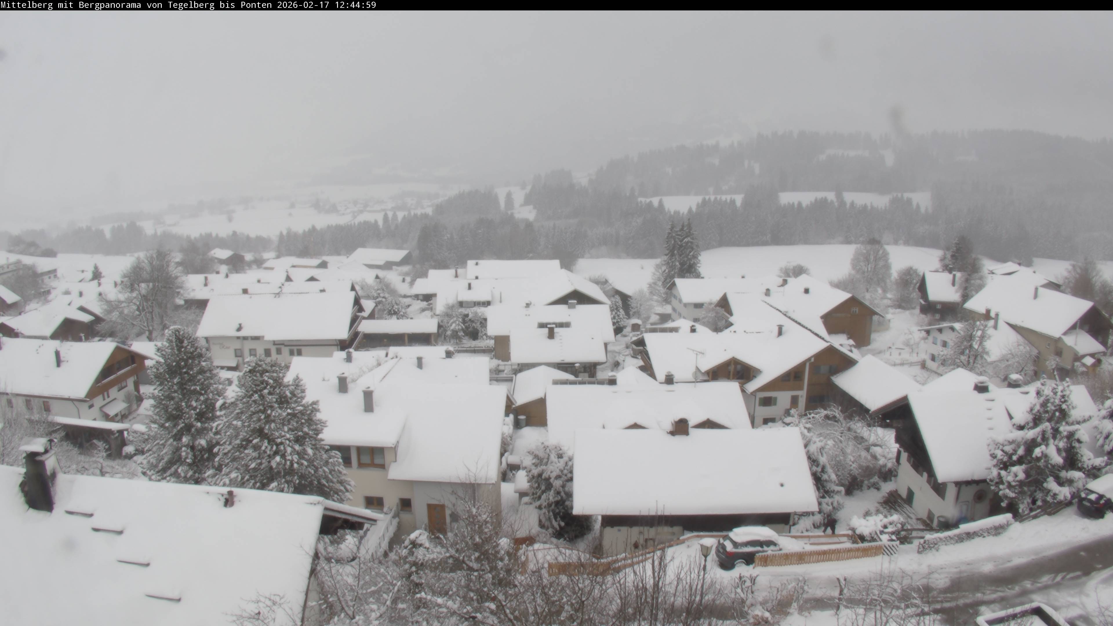 Archiv Foto Webcam Mittelberg: Blick Tegelberg