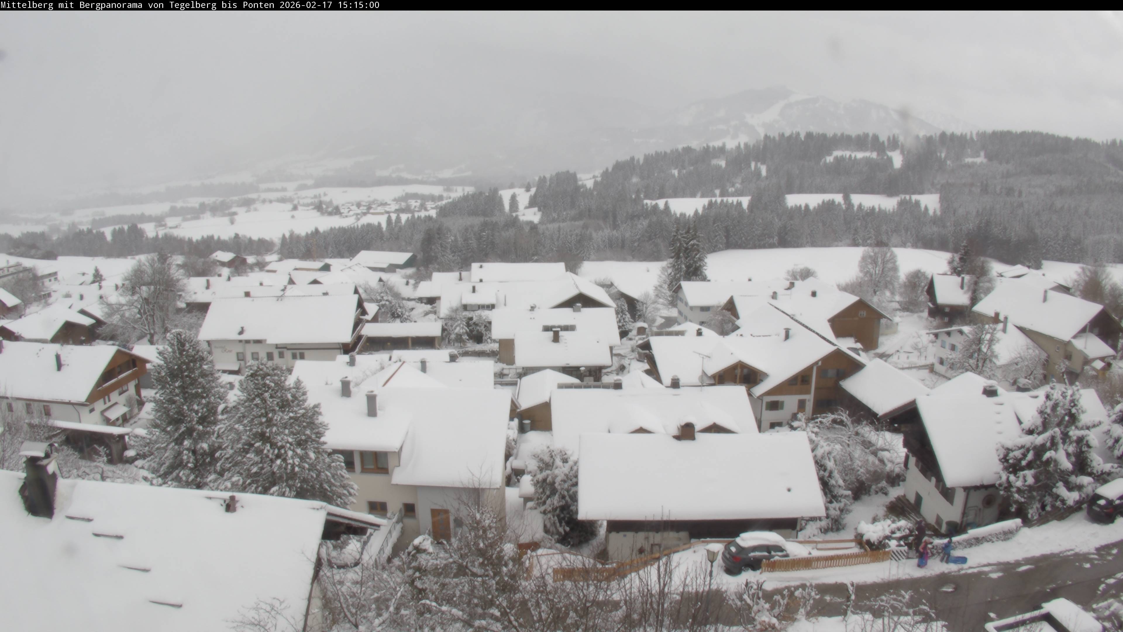 Archiv Foto Webcam Mittelberg: Blick Tegelberg