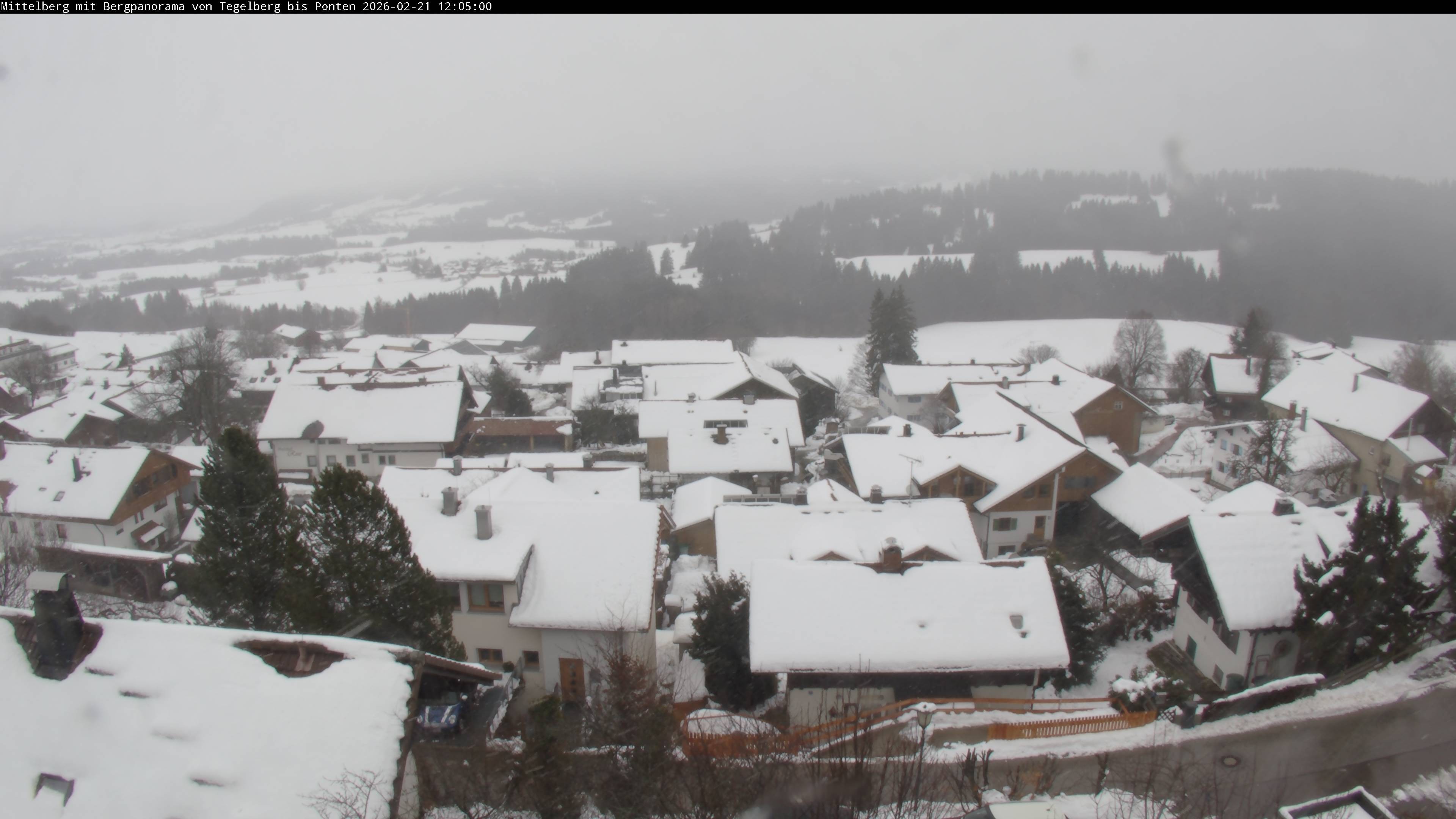 Archived image Webcam Panoramic view Mittelberg