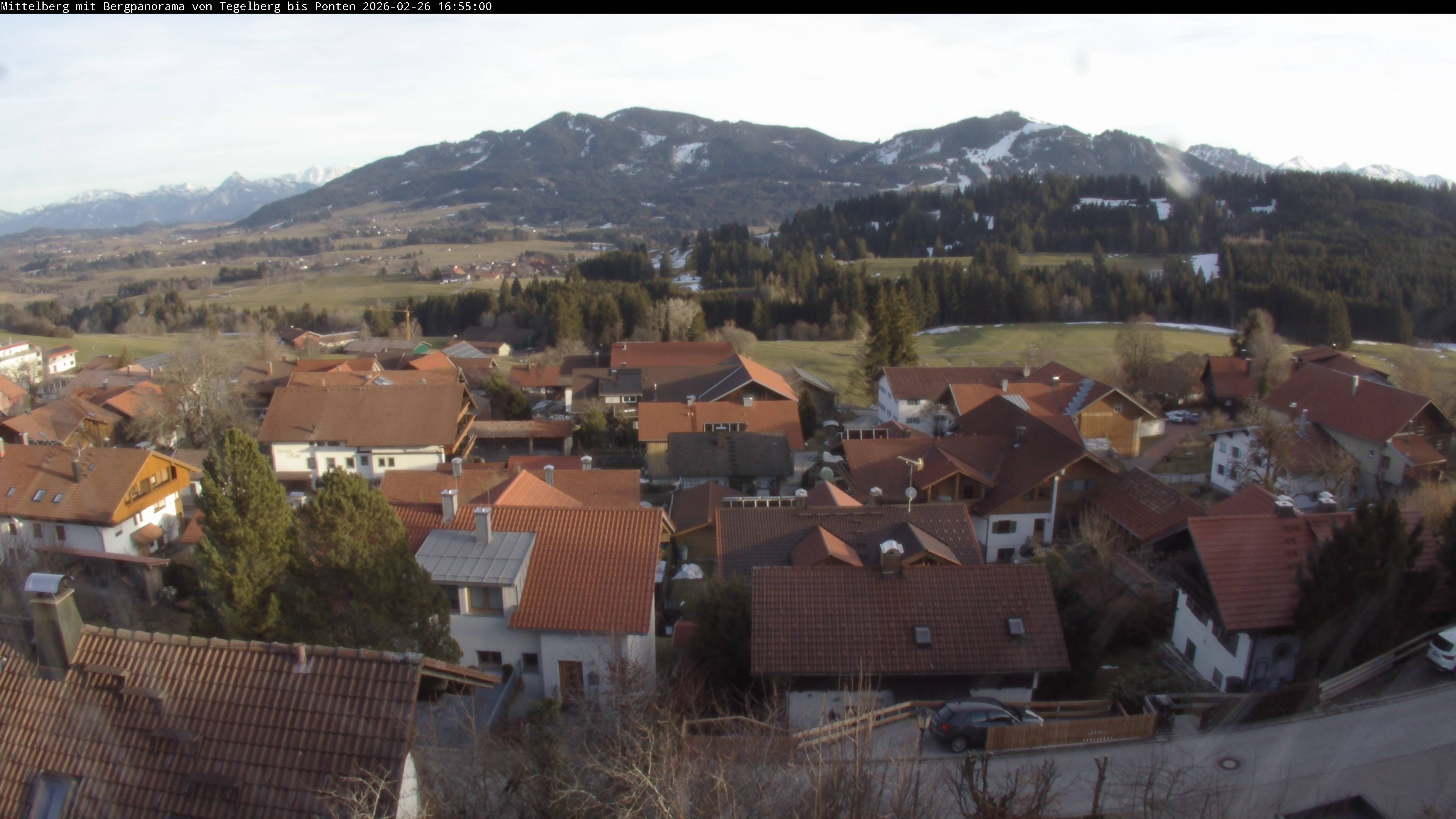 Archived image Webcam Panoramic view Mittelberg