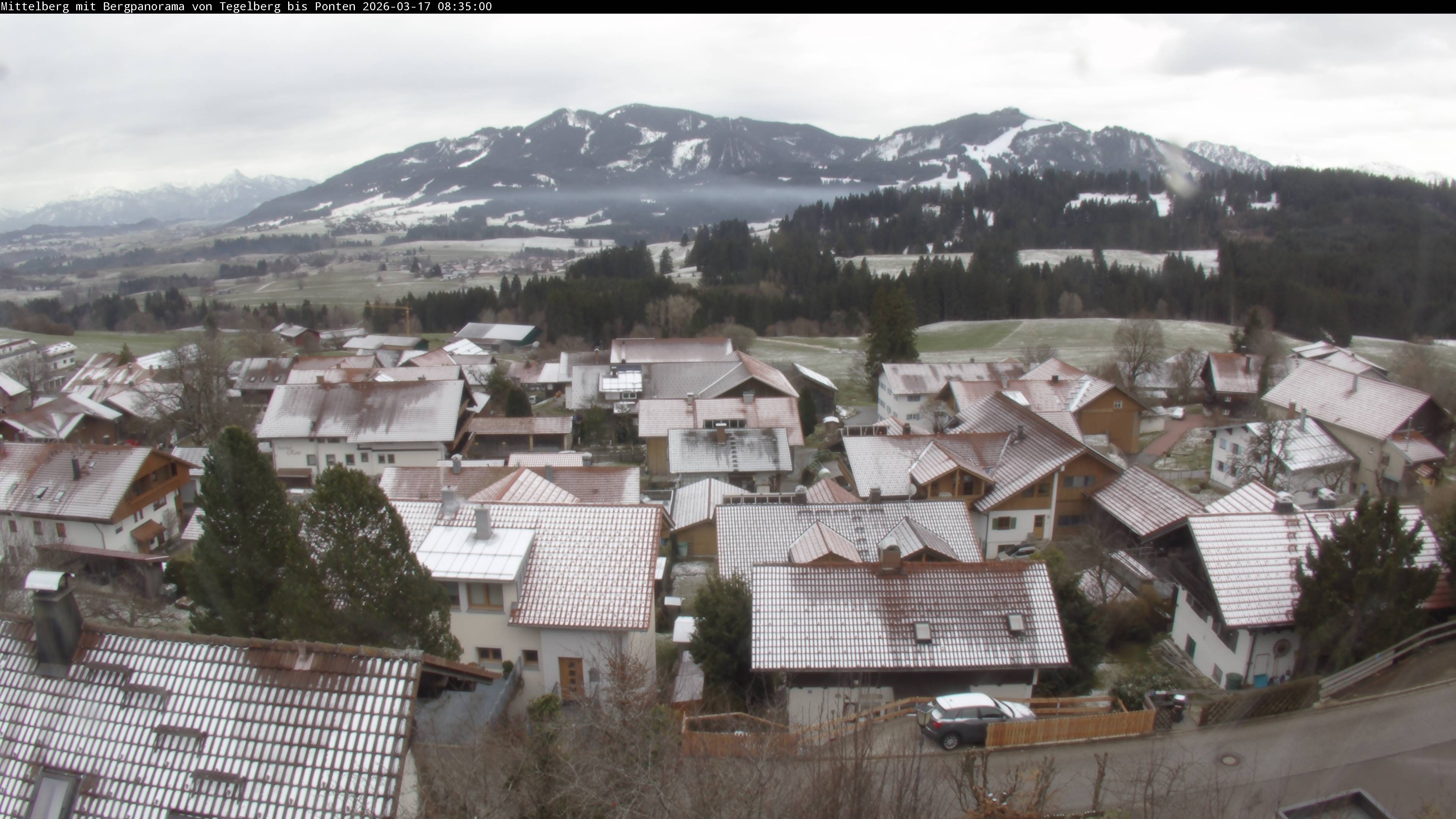 Archiv Foto Webcam Mittelberg: Blick Tegelberg