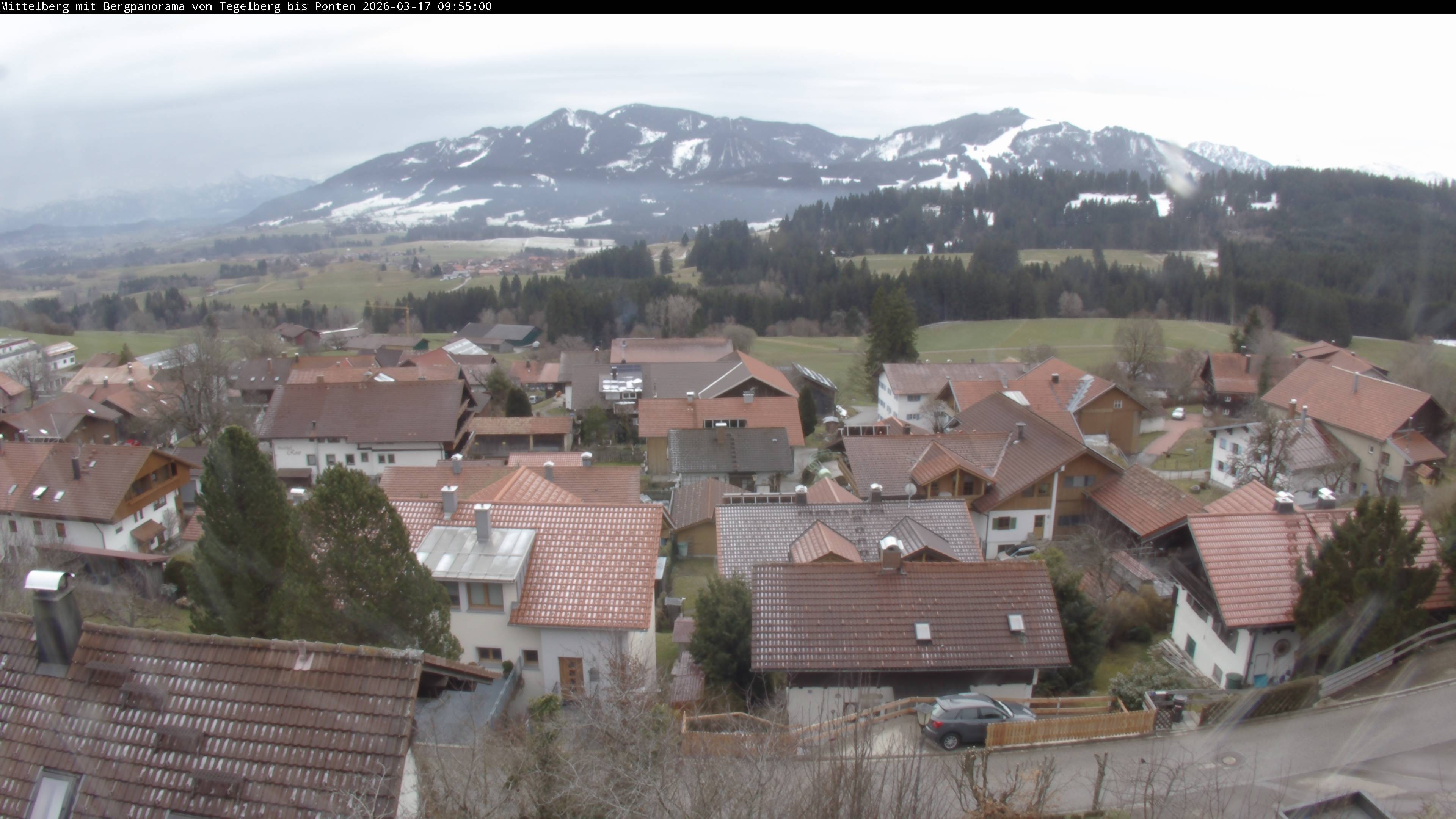 Archiv Foto Webcam Mittelberg: Blick Tegelberg