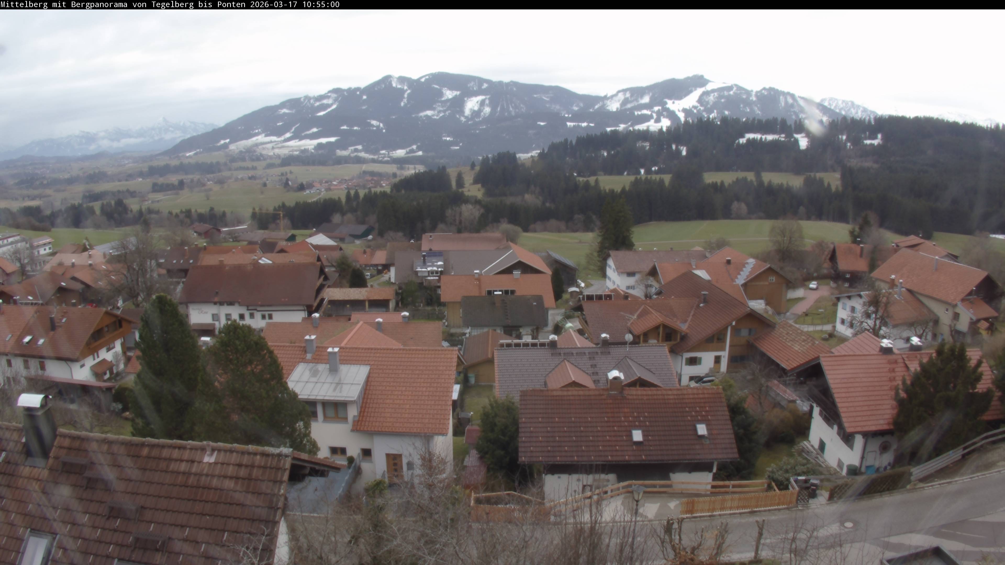 Archiv Foto Webcam Mittelberg: Blick Tegelberg