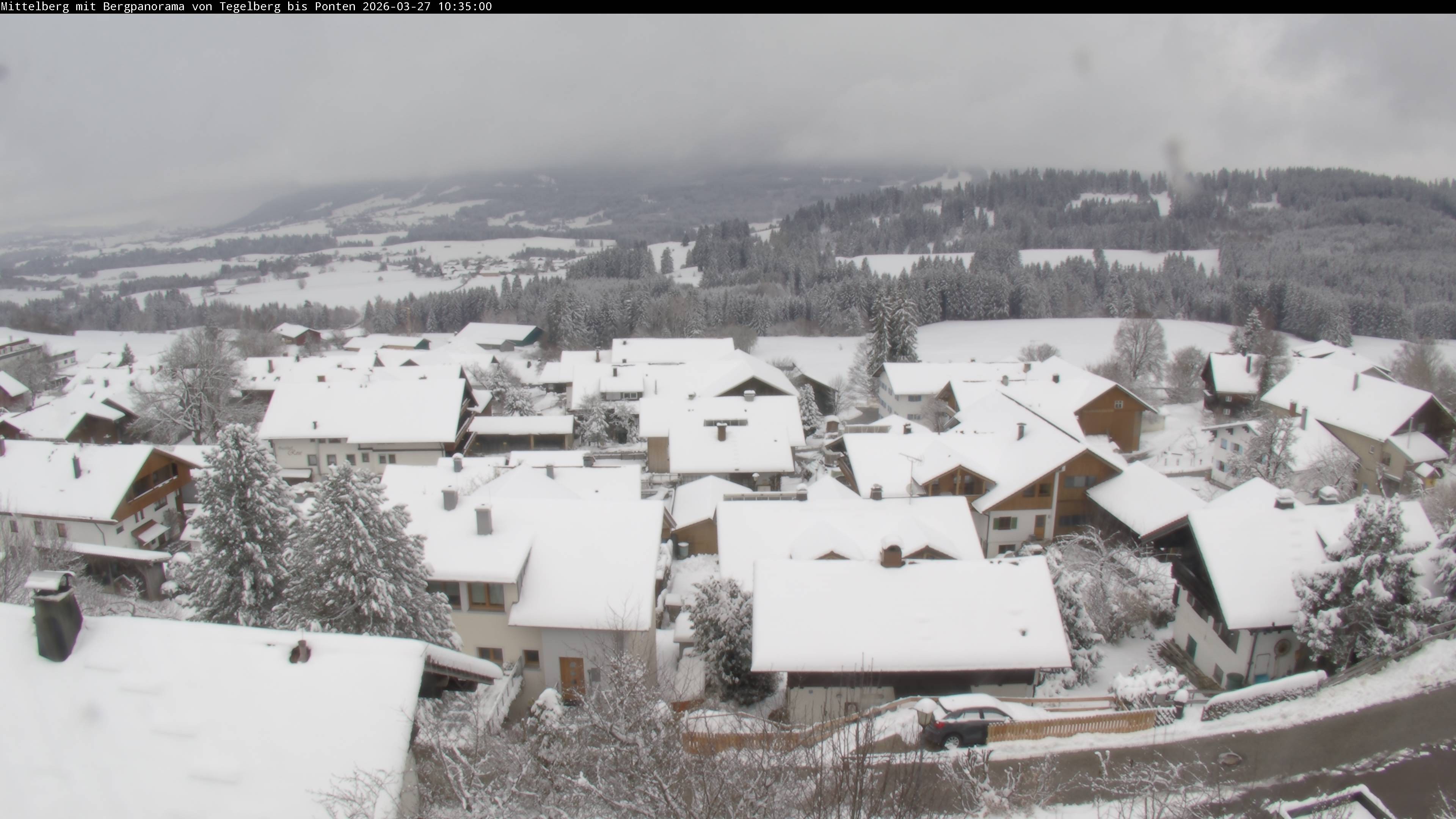 Archiv Foto Webcam Mittelberg: Blick Tegelberg