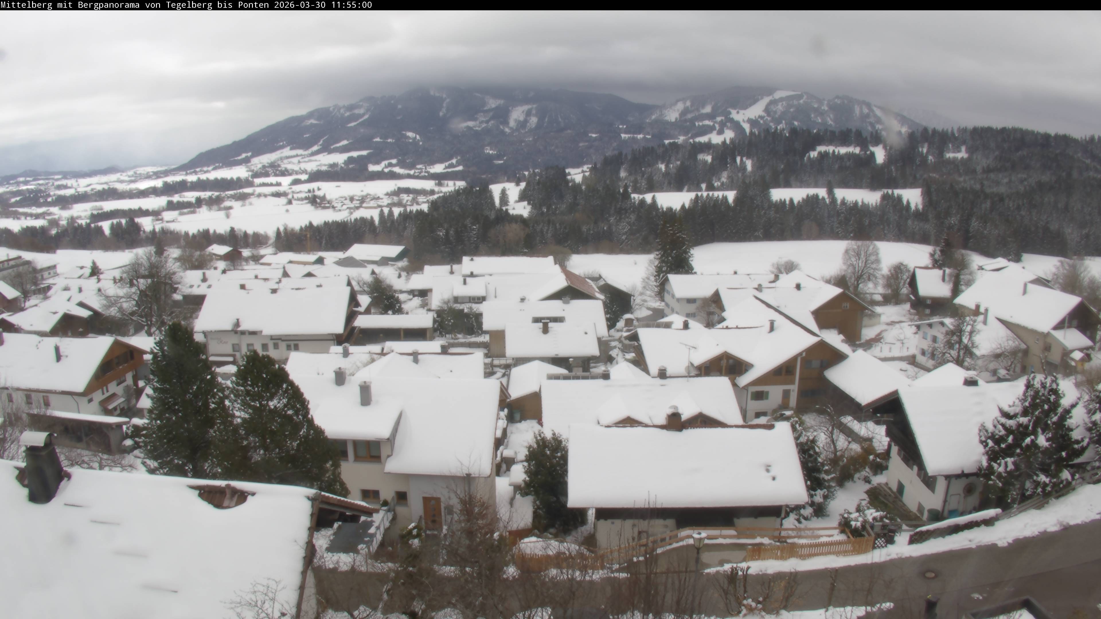 Archiv Foto Webcam Mittelberg: Blick Tegelberg
