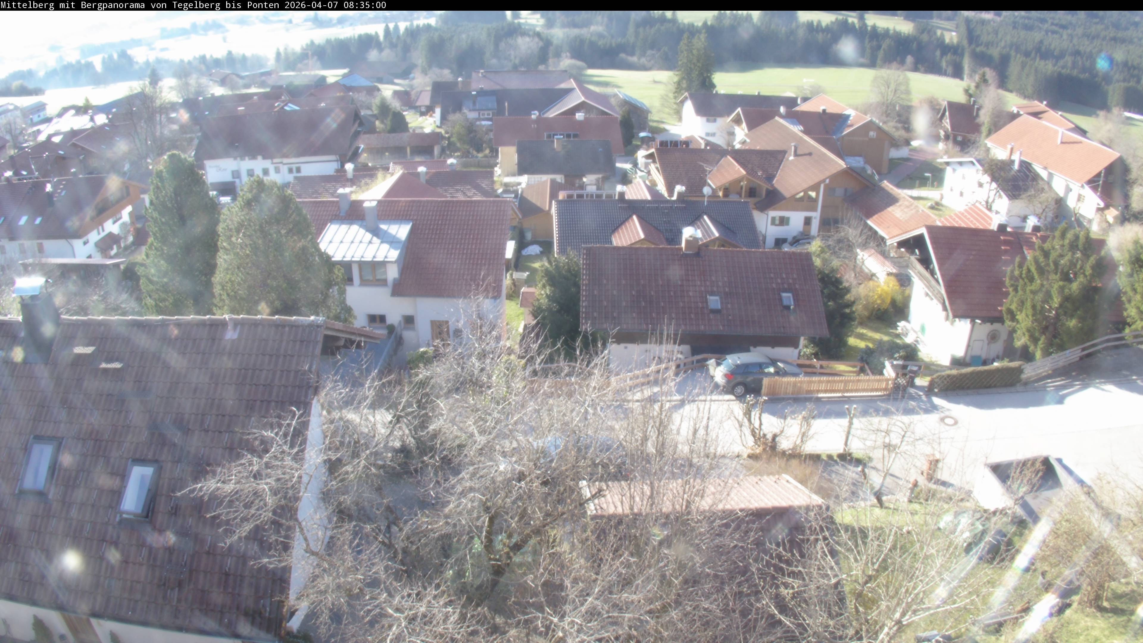 Archiv Foto Webcam Mittelberg: Blick Tegelberg