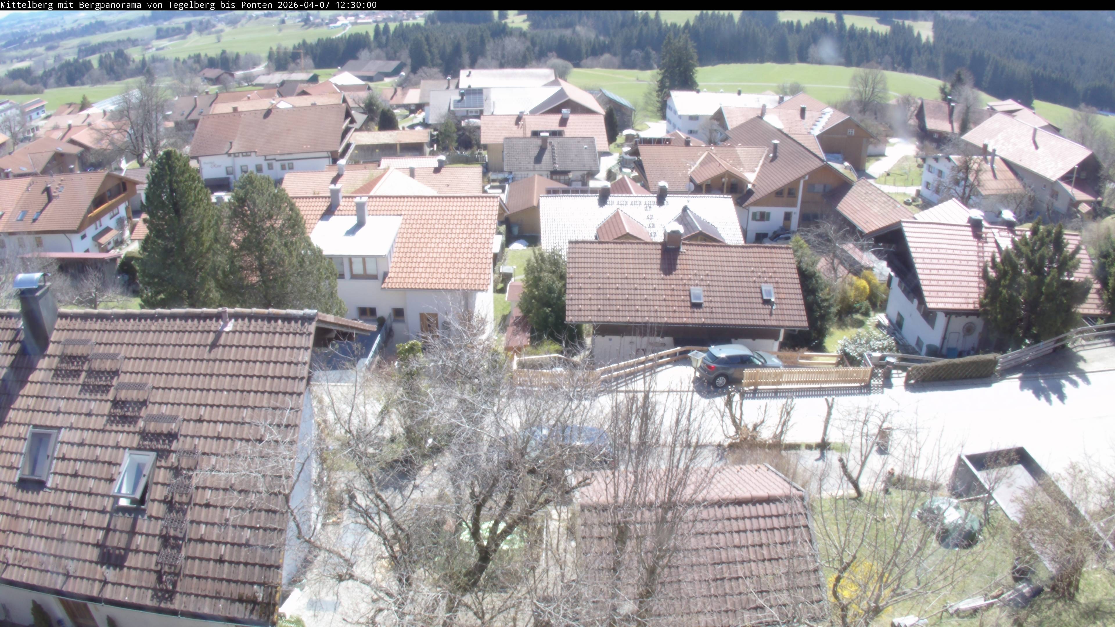 Archiv Foto Webcam Mittelberg: Blick Tegelberg