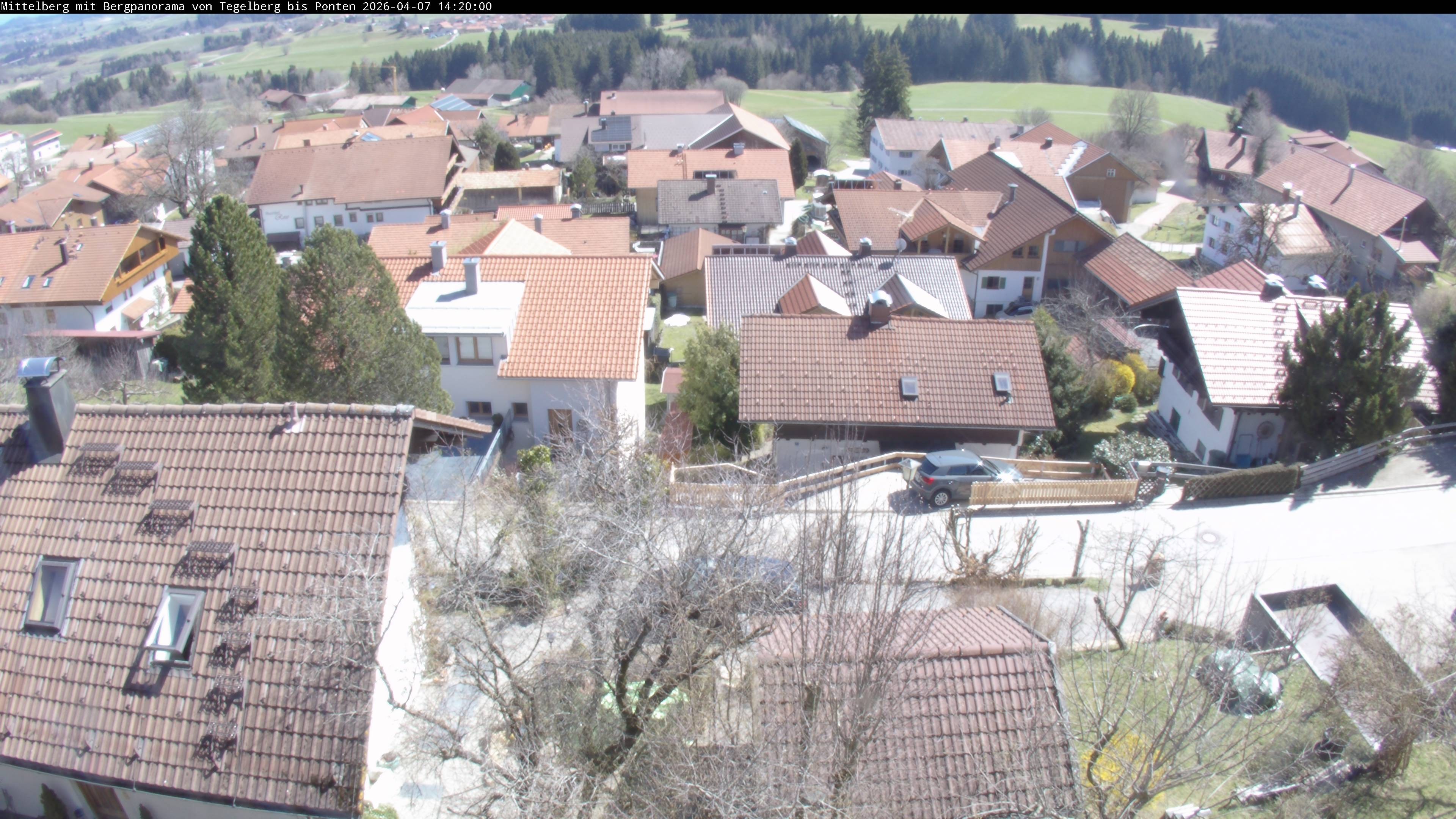 Archiv Foto Webcam Mittelberg: Blick Tegelberg