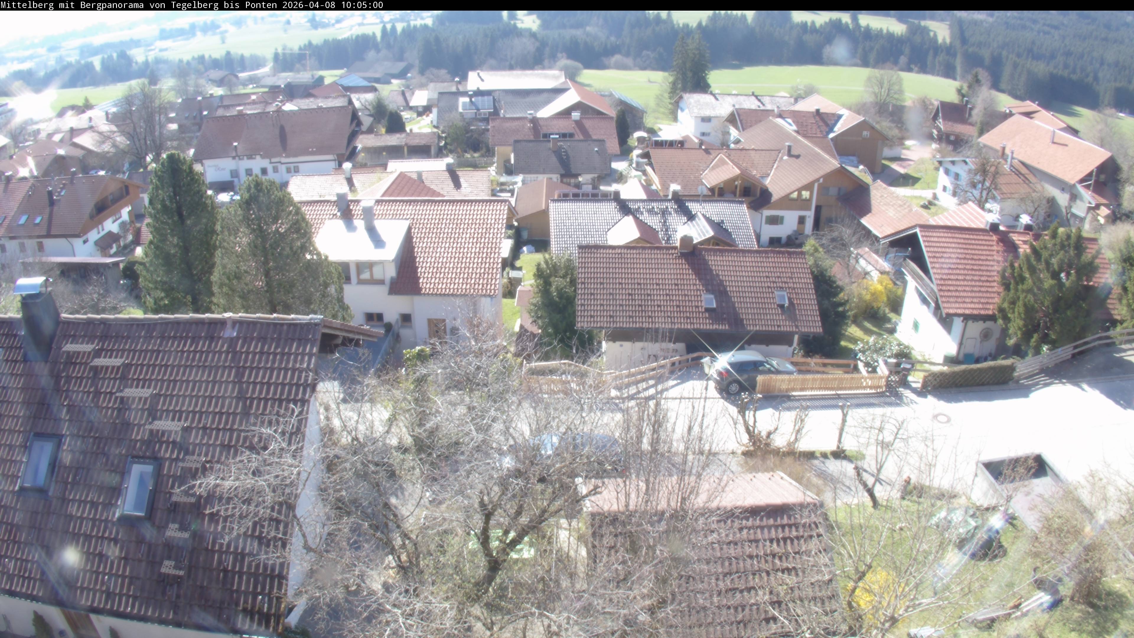 Archiv Foto Webcam Mittelberg: Blick Tegelberg