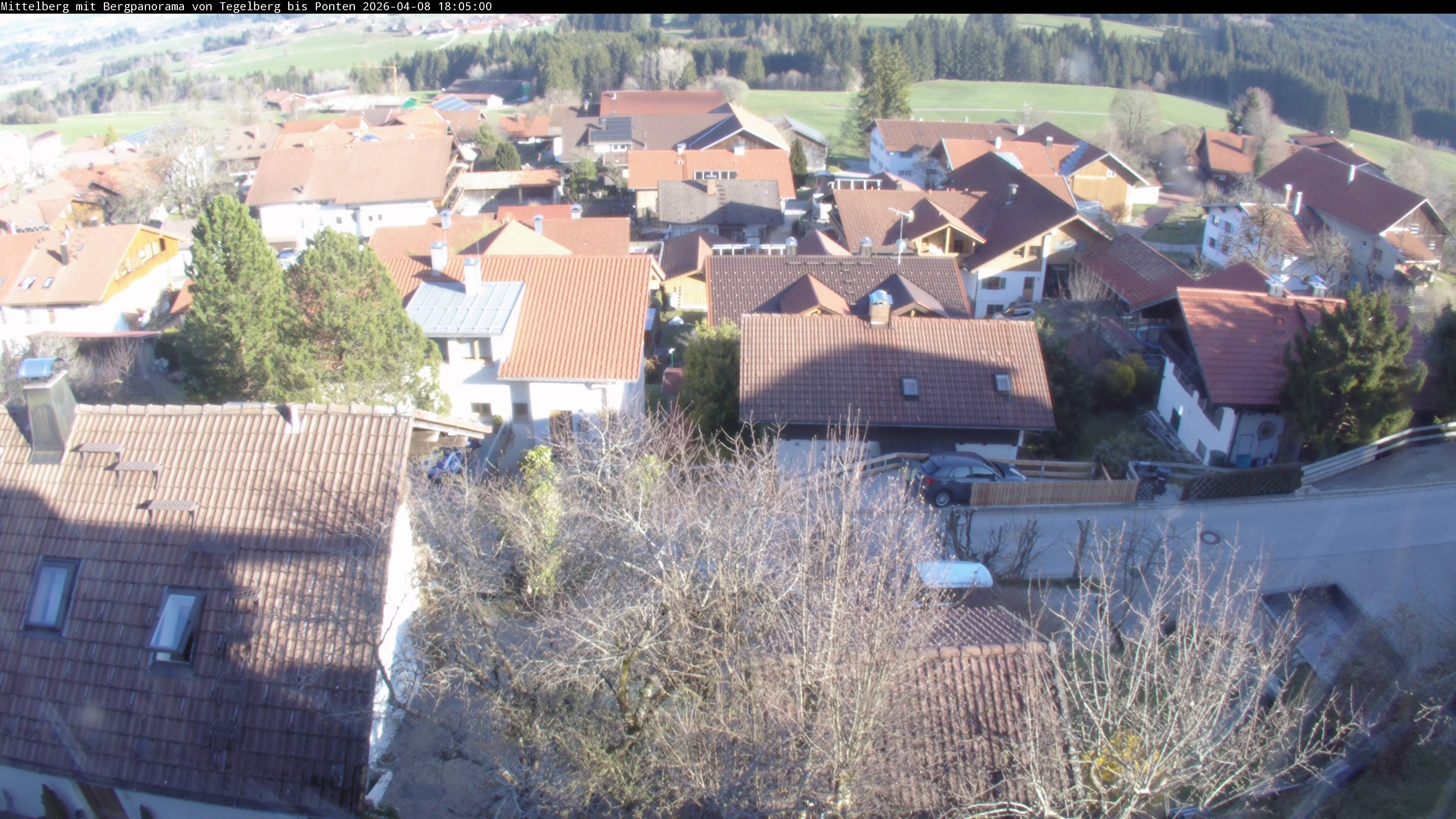 Archiv Foto Webcam Mittelberg: Blick Tegelberg