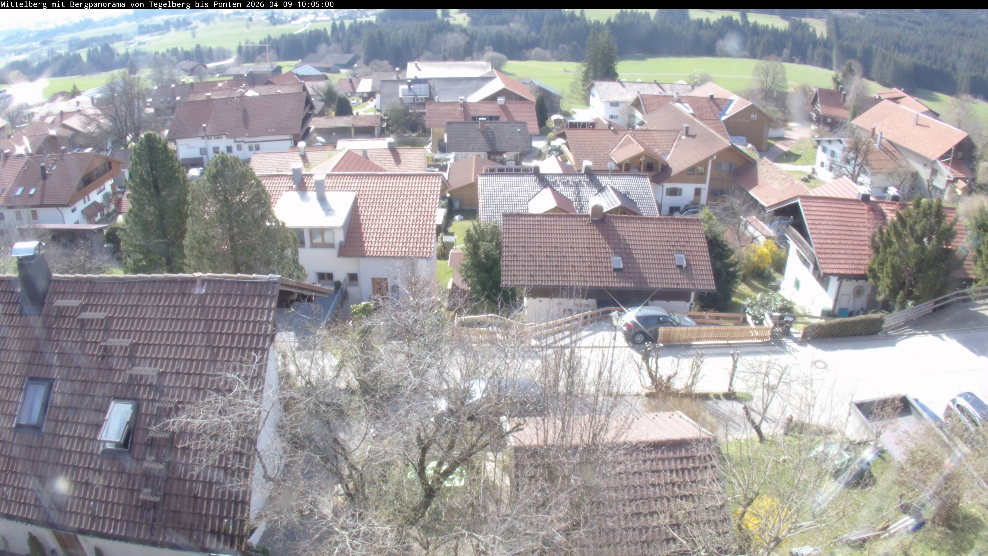 Archiv Foto Webcam Mittelberg: Blick Tegelberg