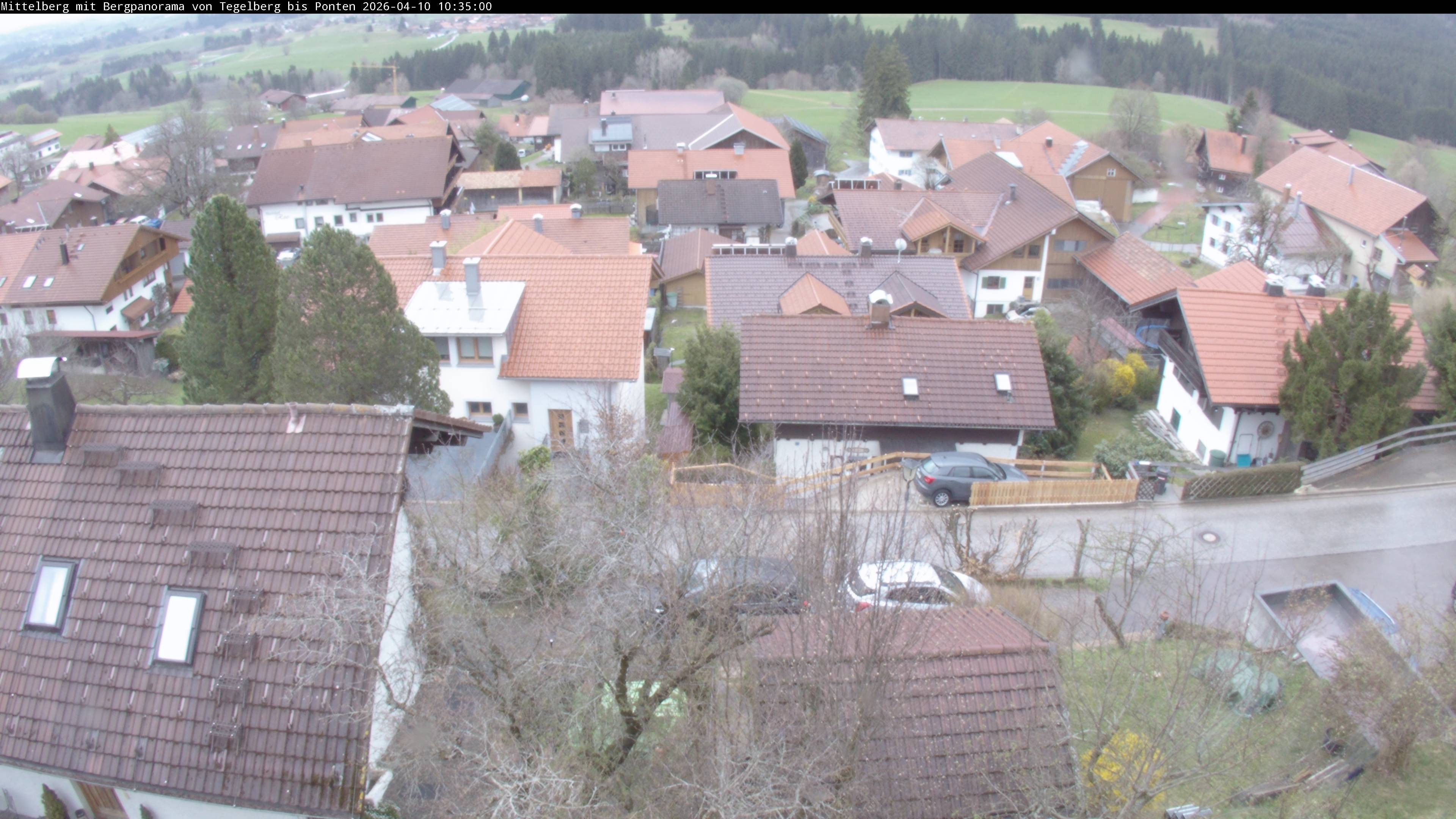 Archiv Foto Webcam Mittelberg: Blick Tegelberg