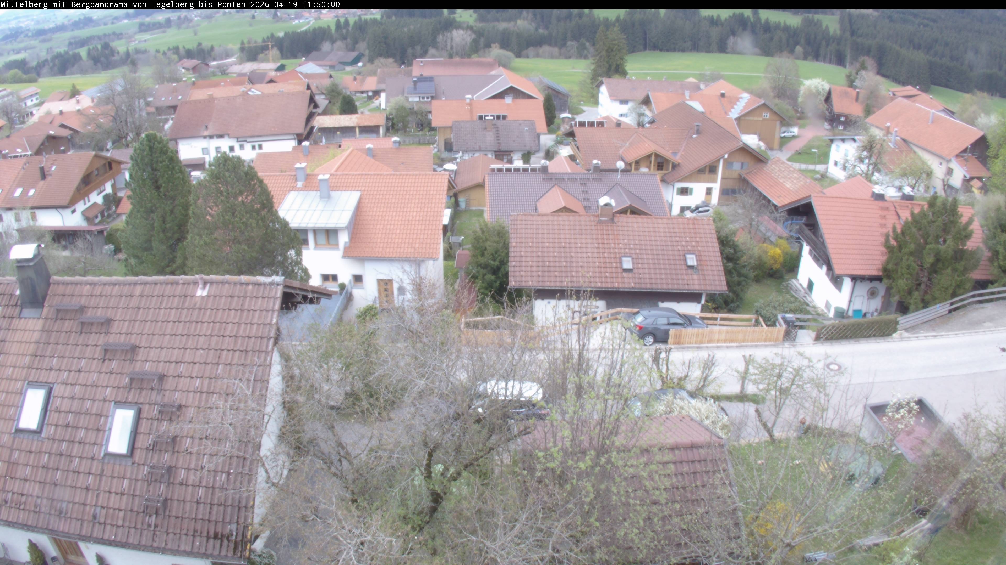 Archiv Foto Webcam Mittelberg: Blick Tegelberg