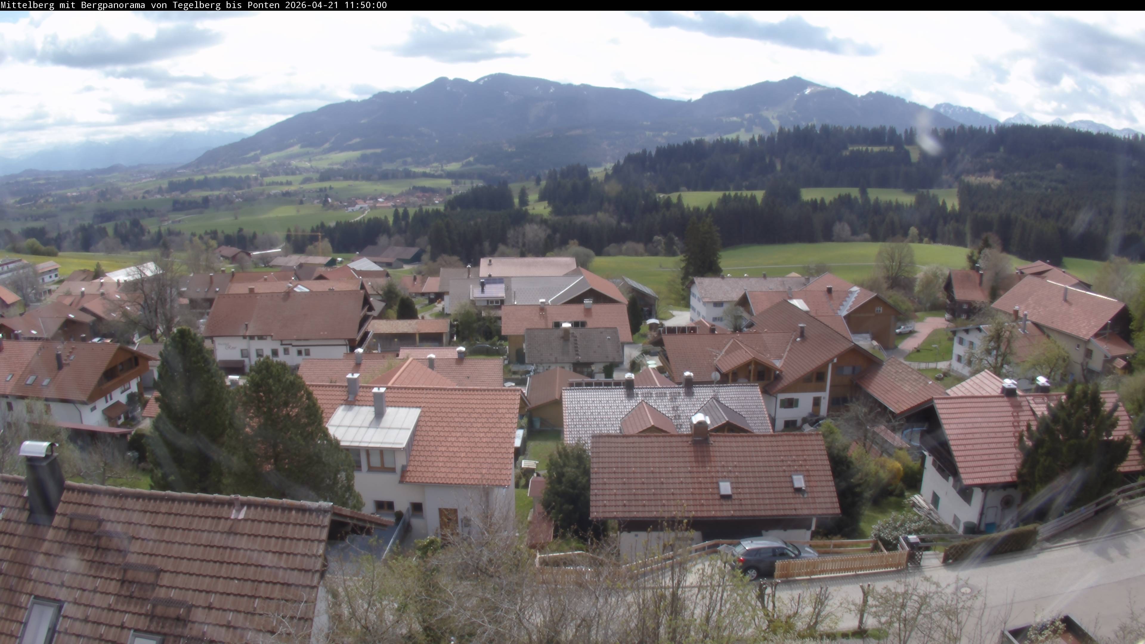 Archiv Foto Webcam Mittelberg: Blick Tegelberg