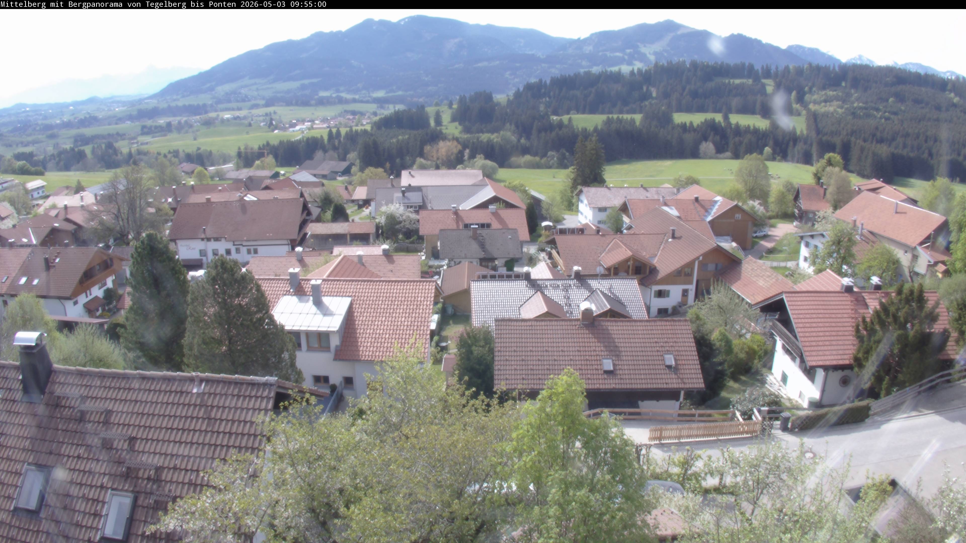 Archiv Foto Webcam Mittelberg: Blick Tegelberg