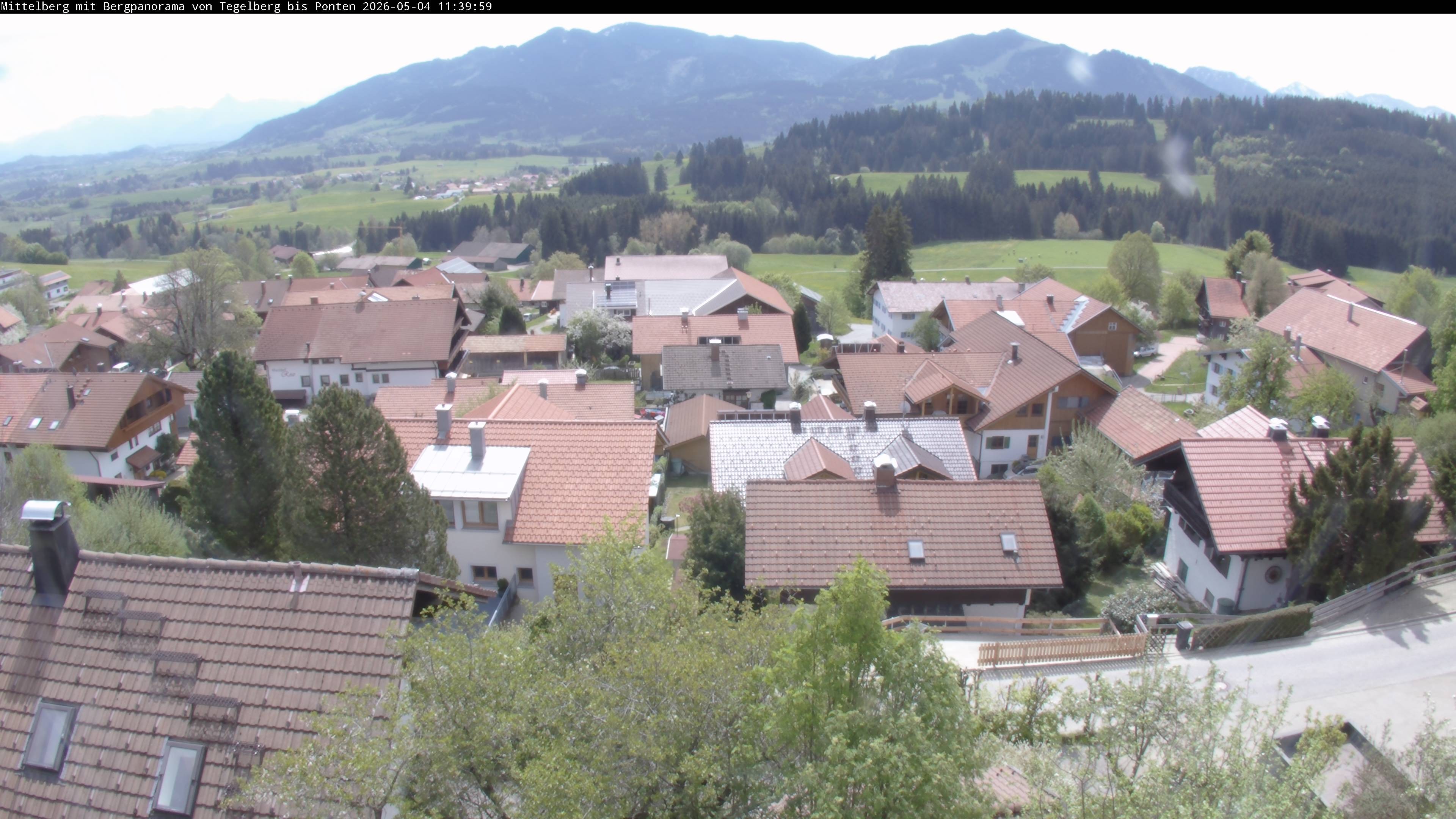 Archiv Foto Webcam Mittelberg: Blick Tegelberg
