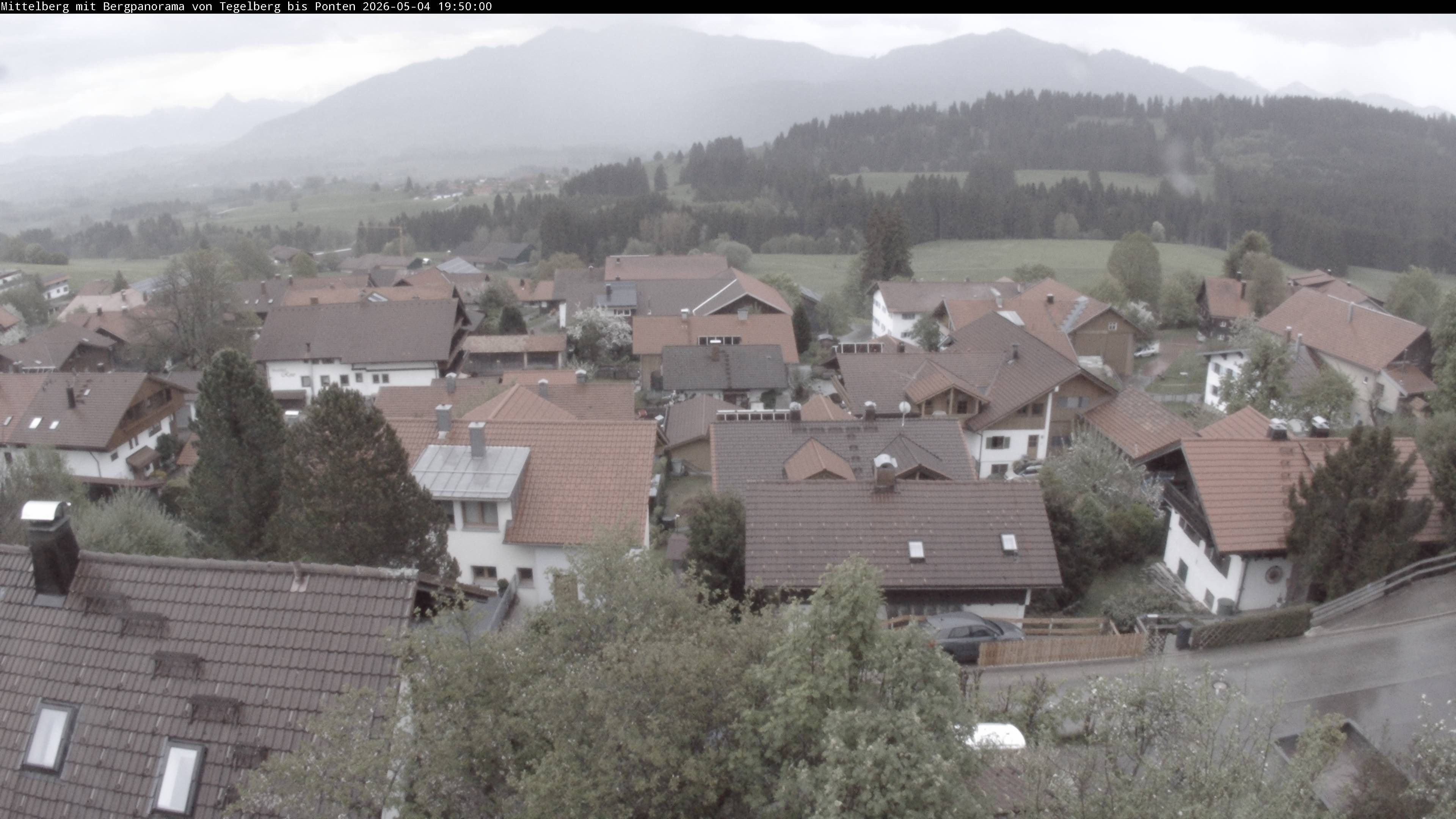 Archiv Foto Webcam Mittelberg: Blick Tegelberg